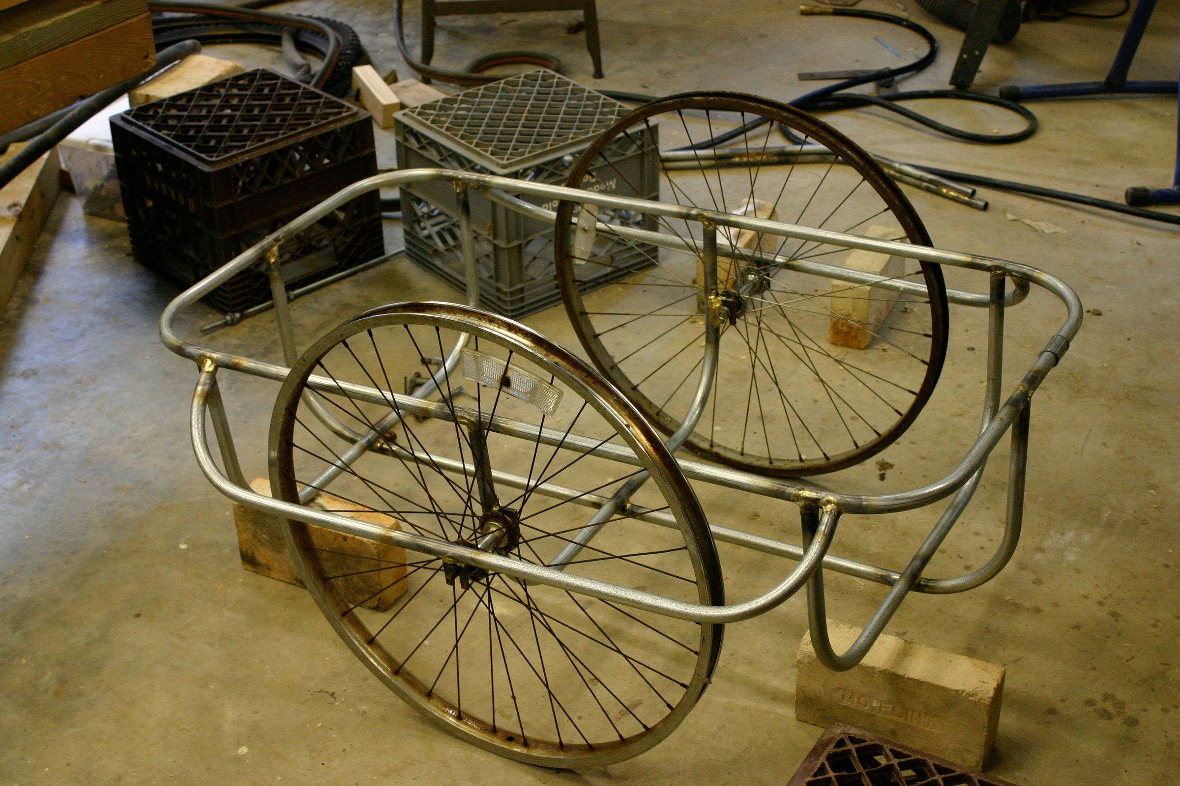 Homemade Bicycle Trailer (with Pictures) Instructables