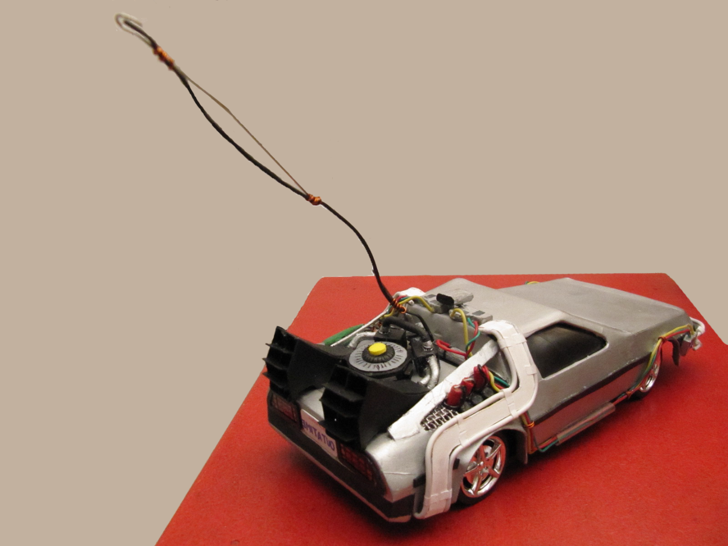 back to the future remote control car