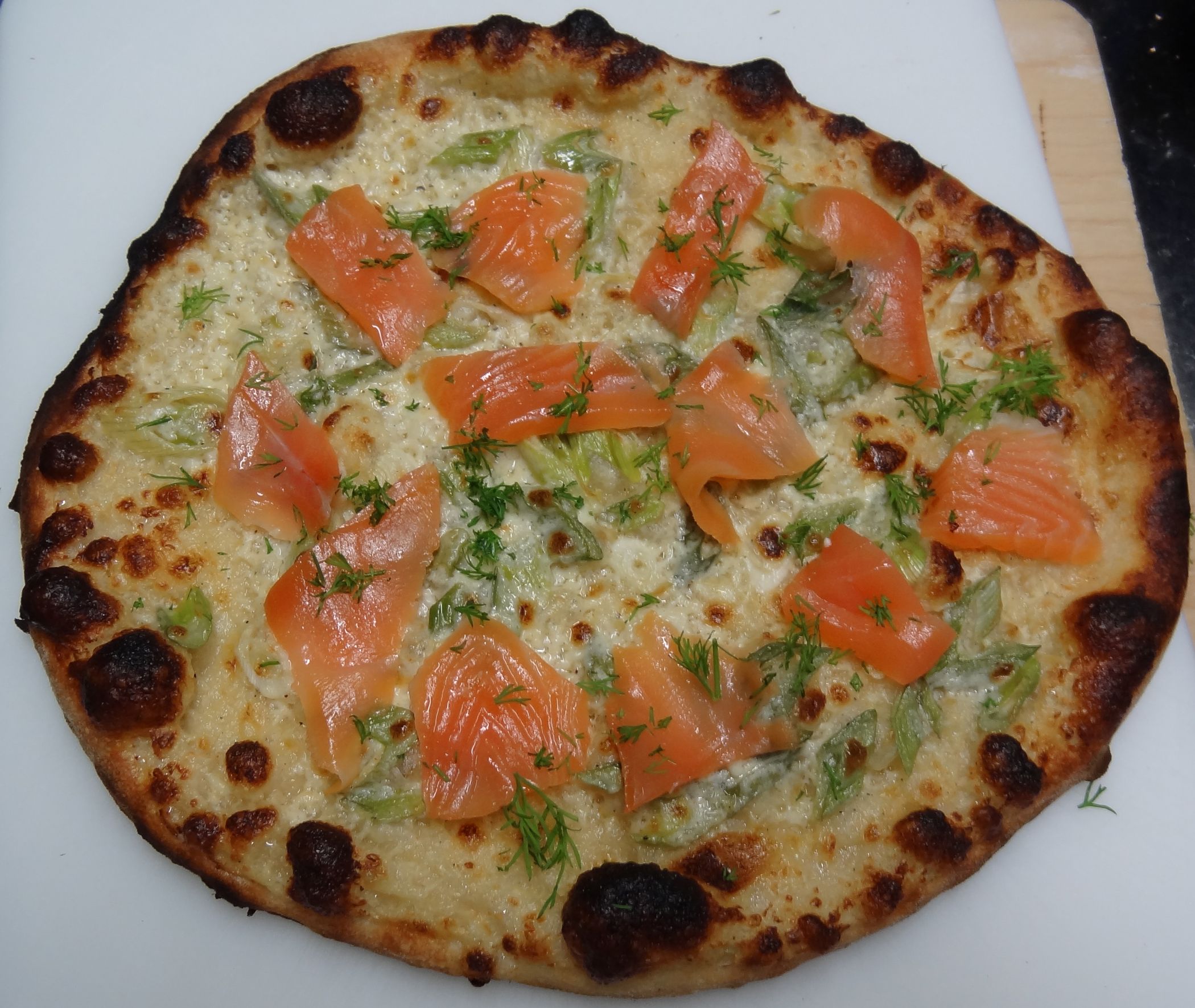 Pizza Salmone 5 Steps Instructables