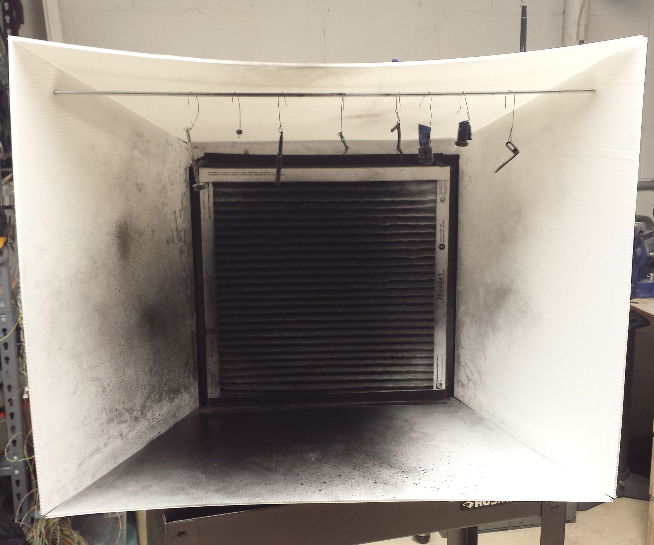 Folding Paint Booth 8 Steps (with Pictures) Instructables