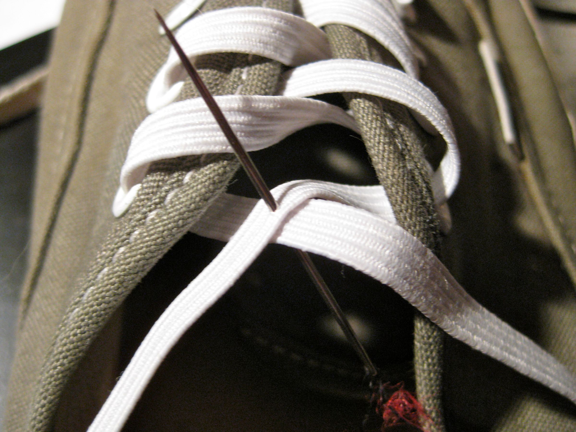 Elastic (No Tie) Shoelaces 6 Steps (with Pictures) Instructables