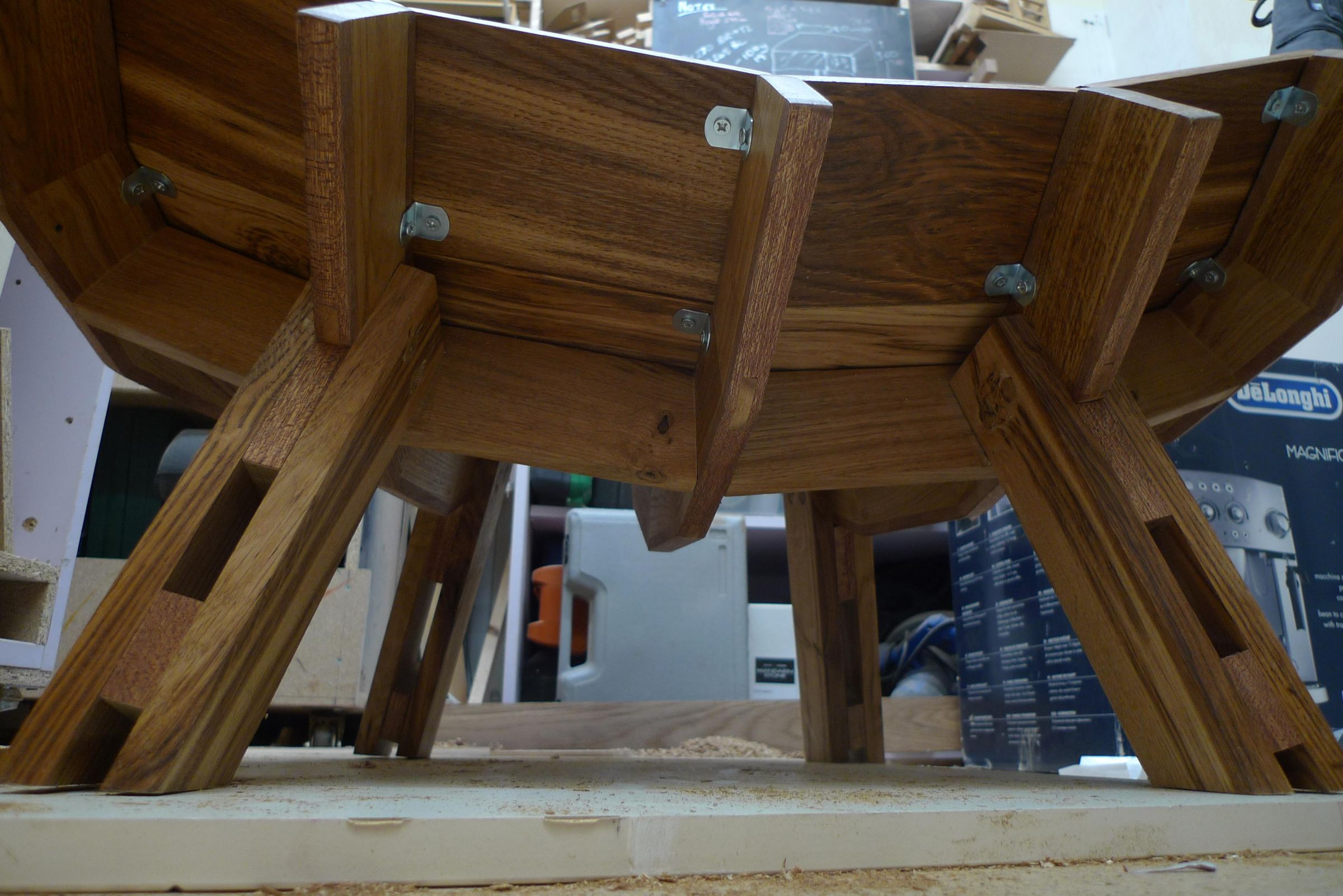 Faceted Curved Wooden Chair 12 Steps (with Pictures) Instructables