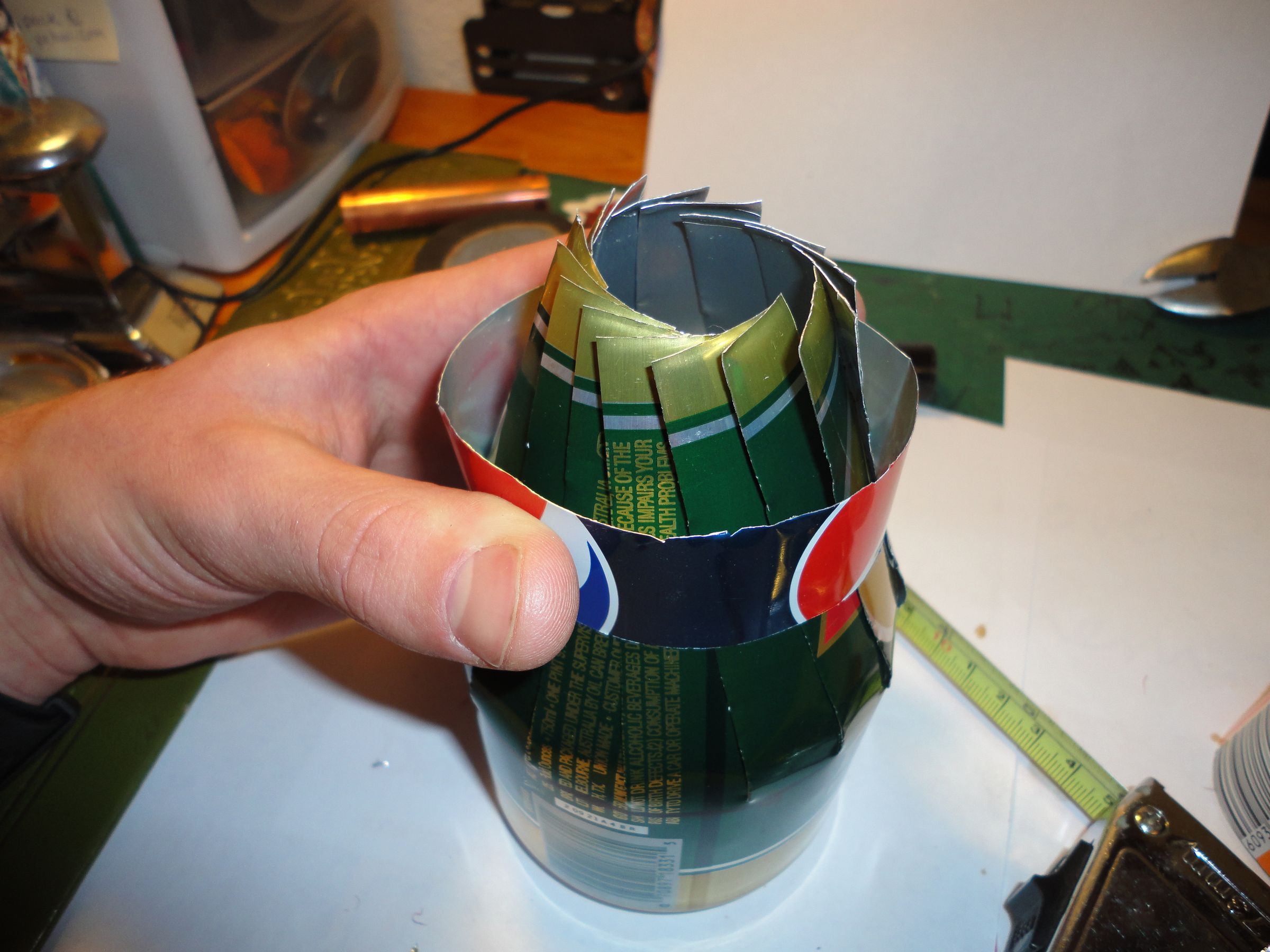 Tin Can Harmon Mute for a Trumpet 5 Steps Instructables