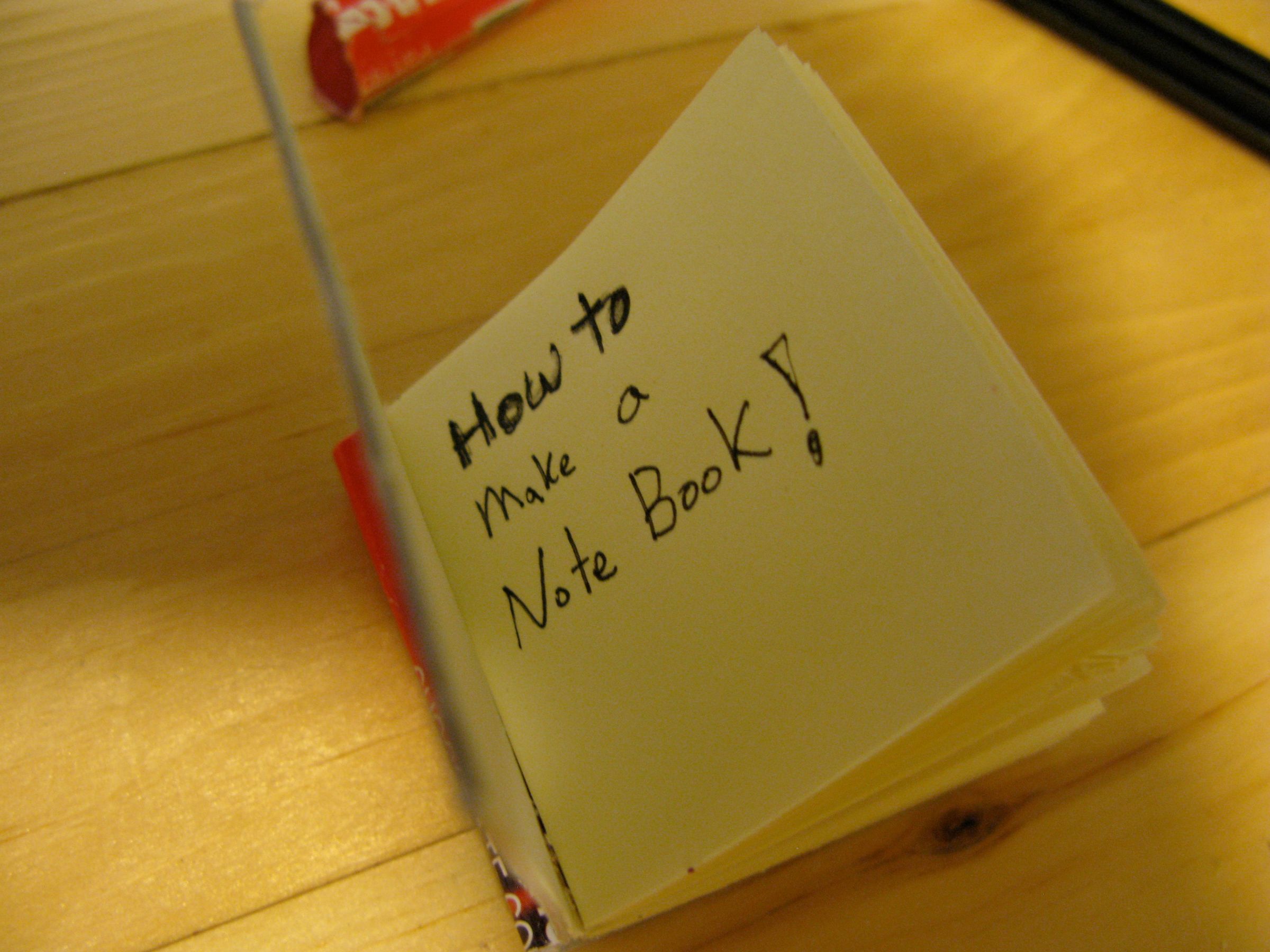 How to Make a Notebook 7 Steps (with Pictures) Instructables