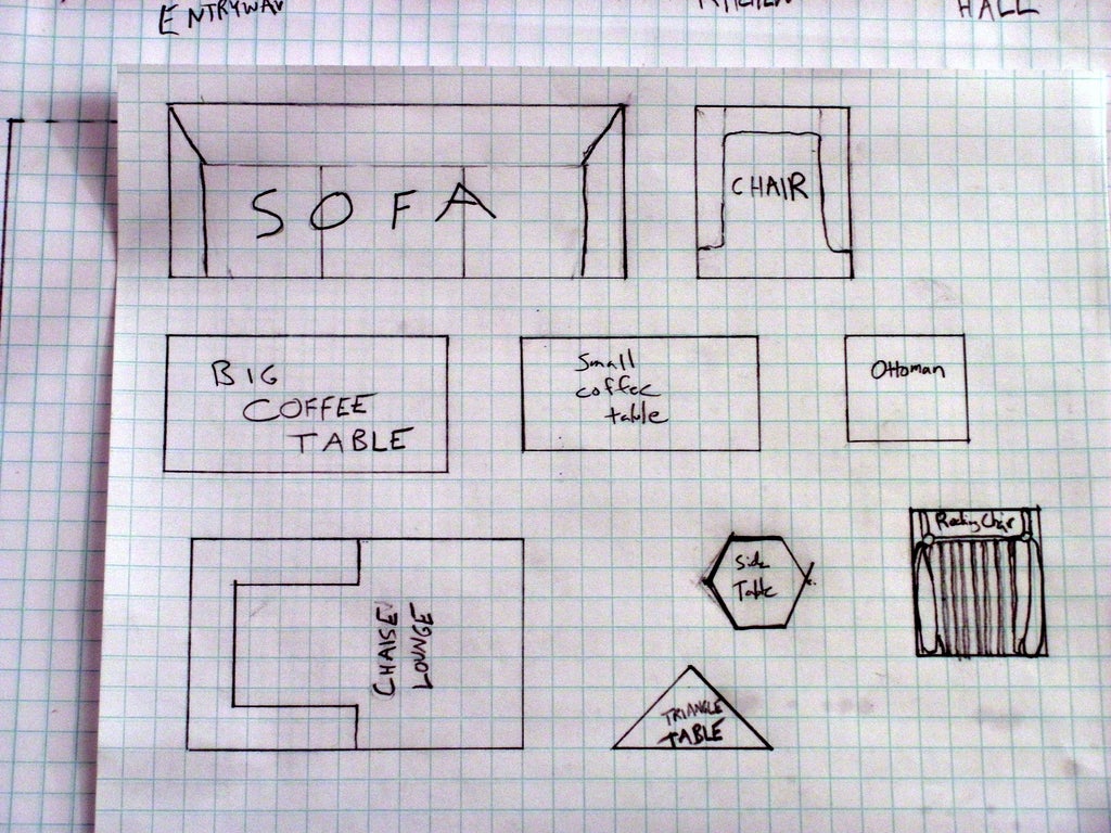 Arrange Furniture More Easily: Create A Scale Drawing With Movable Furniture!  : 11 Steps - Instructables