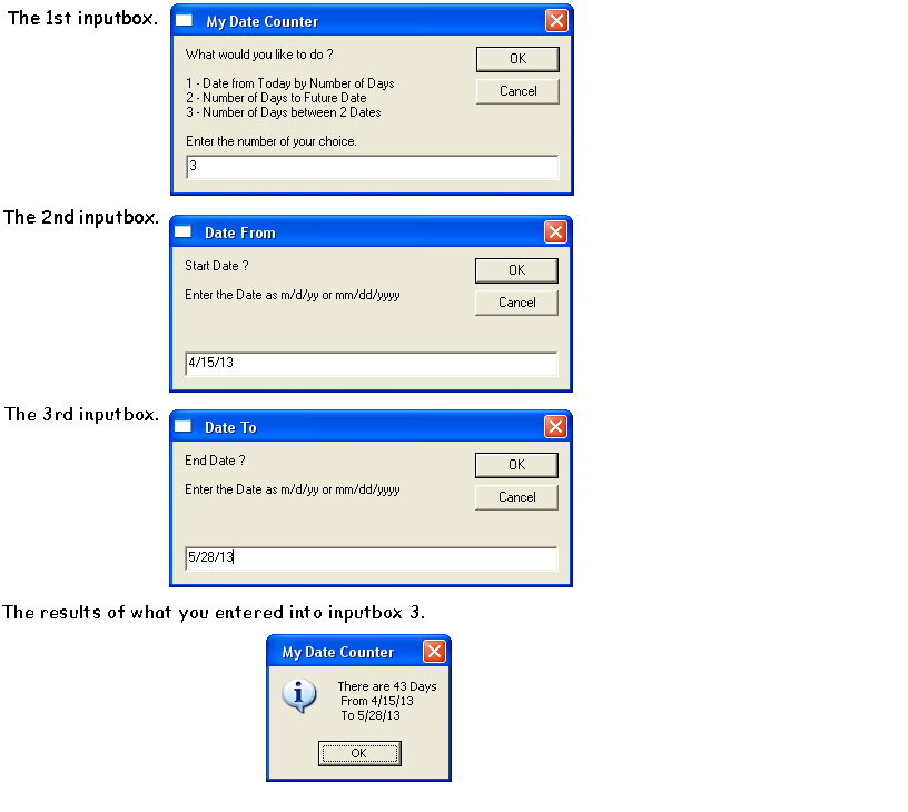 How Many Days Between 2 Dates?