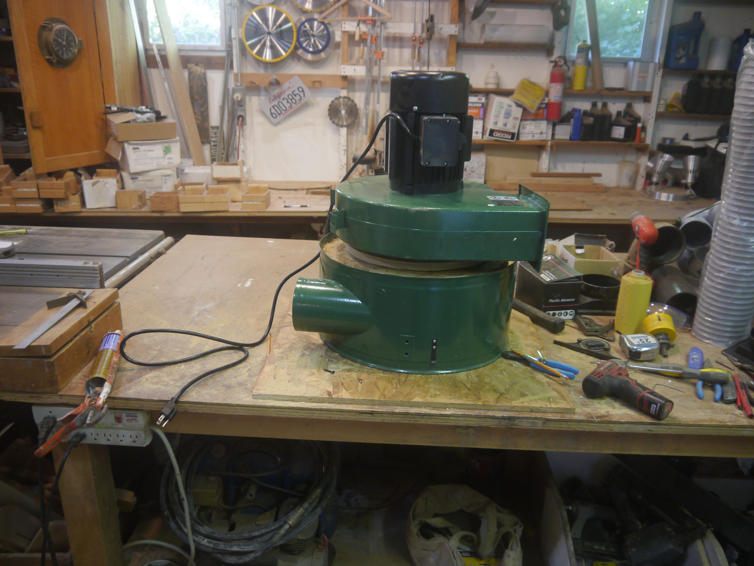 Harbor Freight Cyclone Dust Collector 3 Steps Instructables