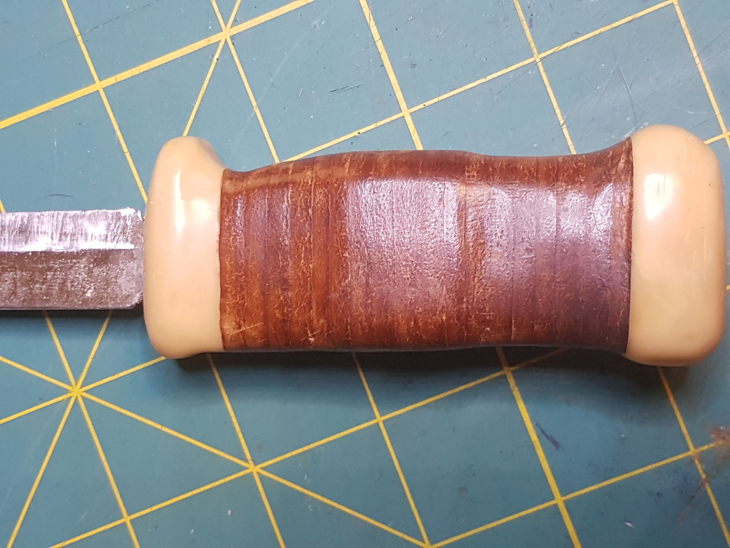 Stacked Leather Knife Handle 8 Steps (with Pictures) Instructables