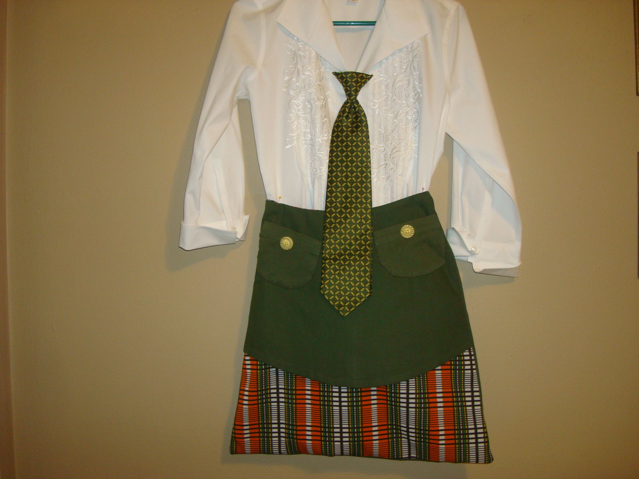 Easy Apron Skirt Instructables
