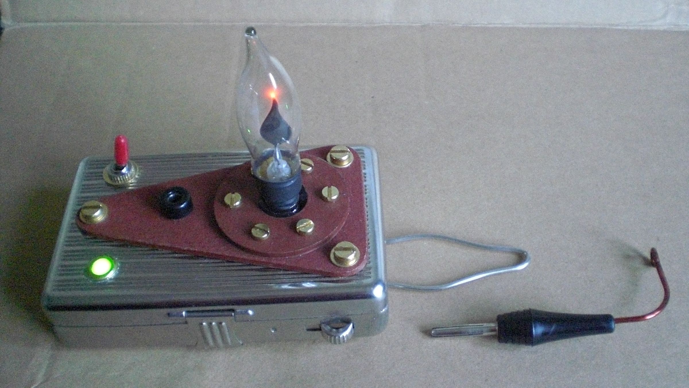 Steampunked Plasmabeam Generator 6 Steps (with Pictures) Instructables