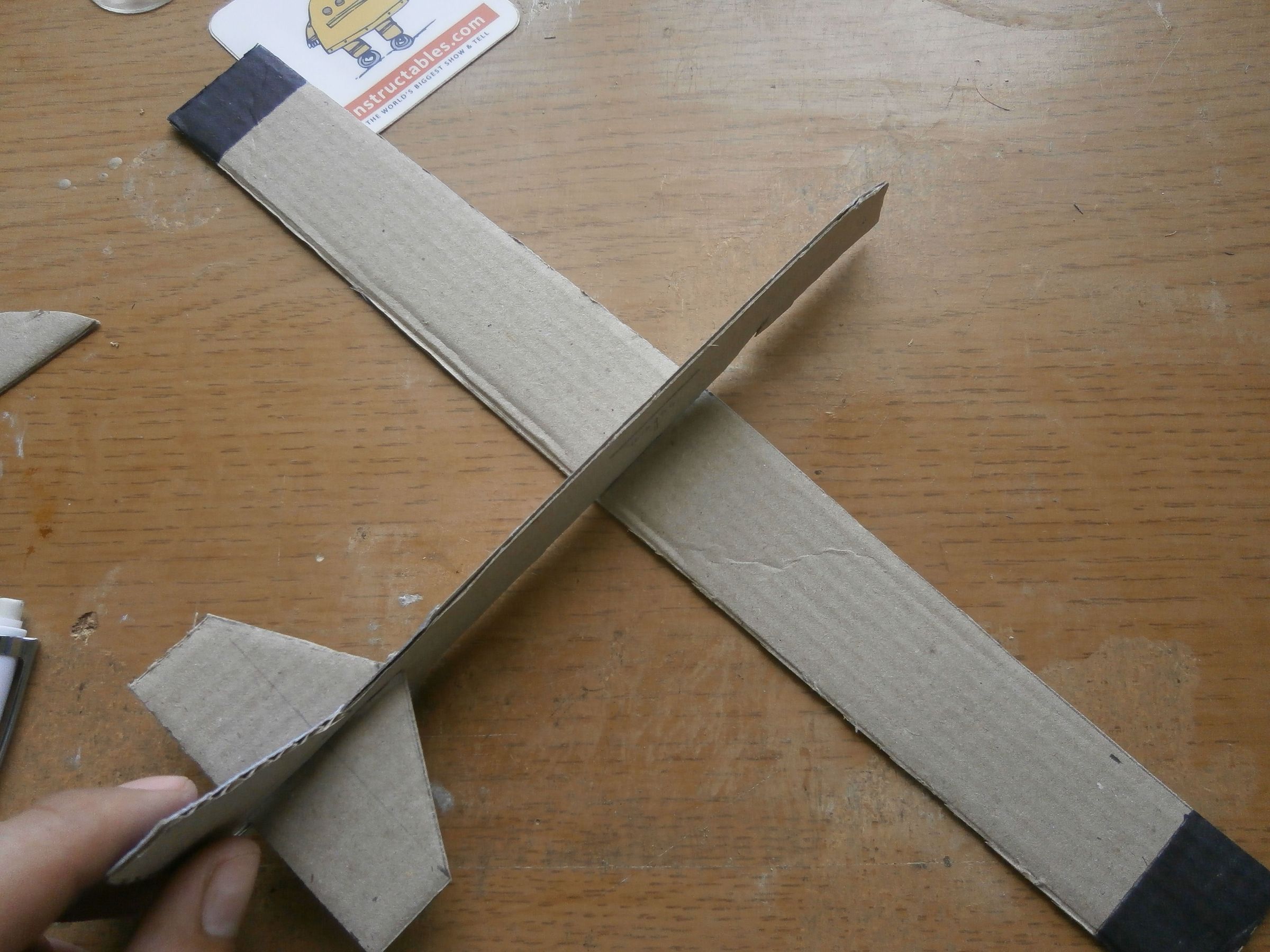 DIY Cardboard Glider 5 Steps (with Pictures) Instructables