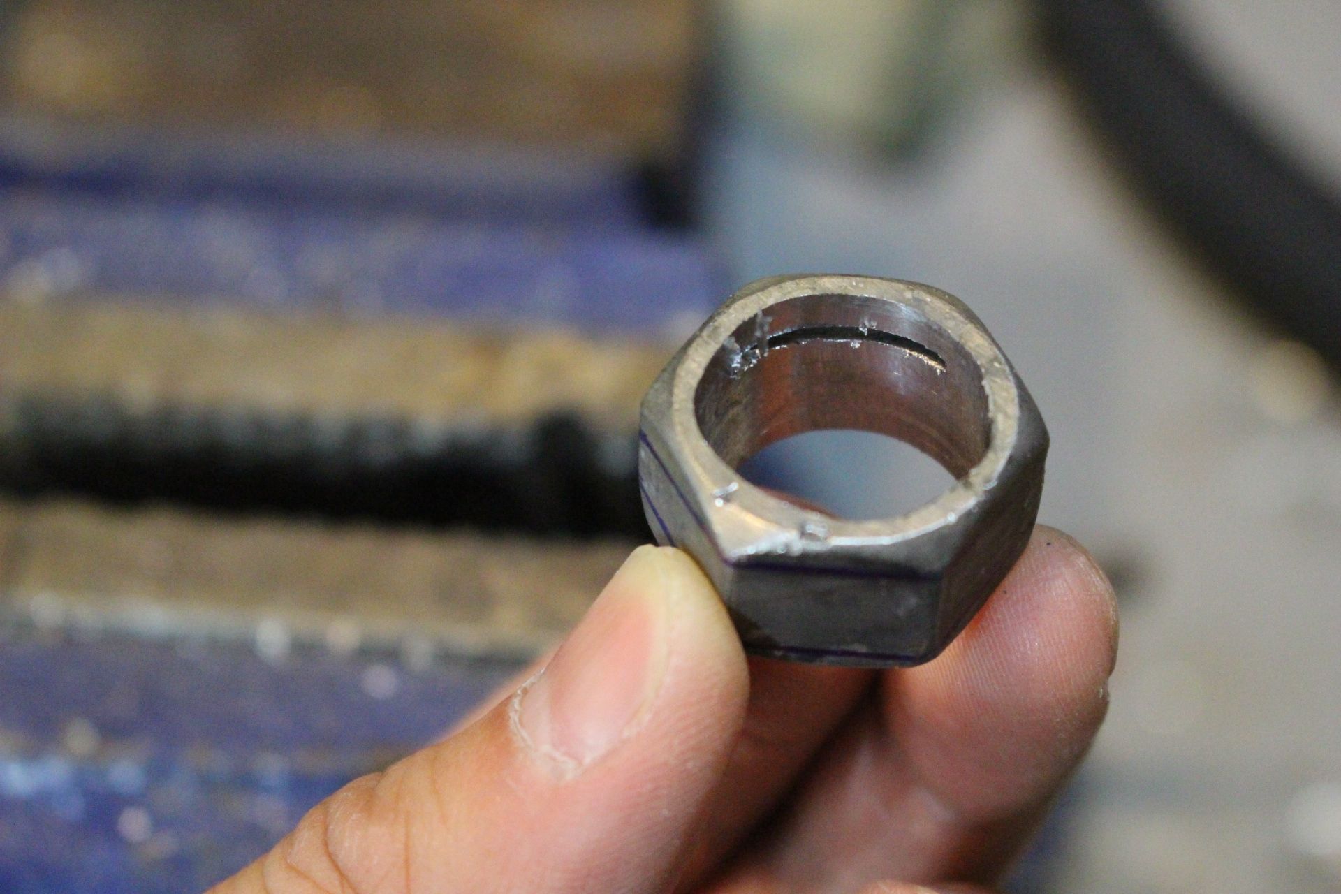 Make a Ring From a Nut 10 Steps (with Pictures) Instructables