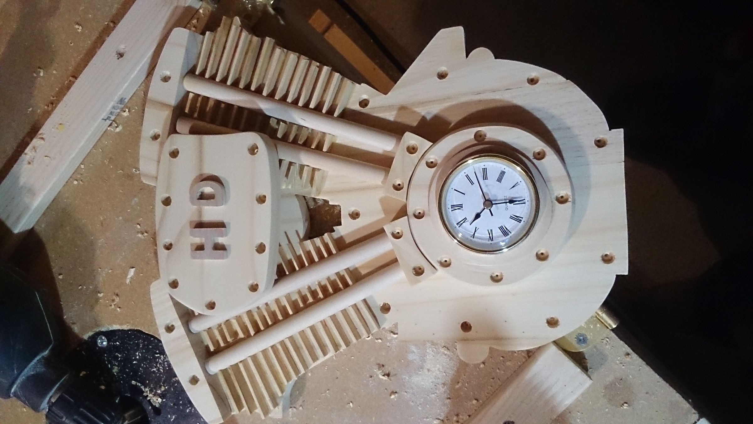 Harley Davidson Clock 11 Steps Instructables
