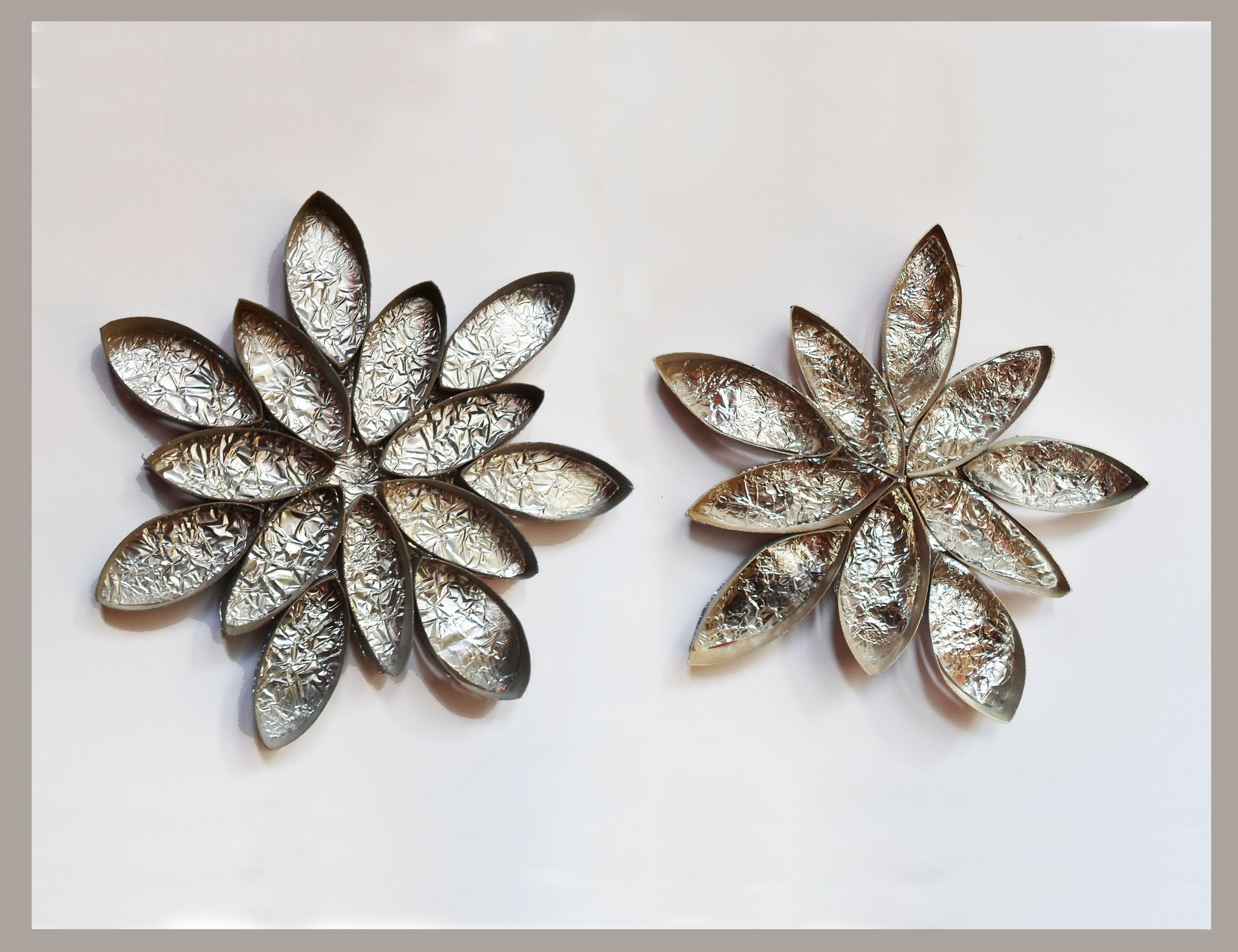 Paper Roll Snowflakes