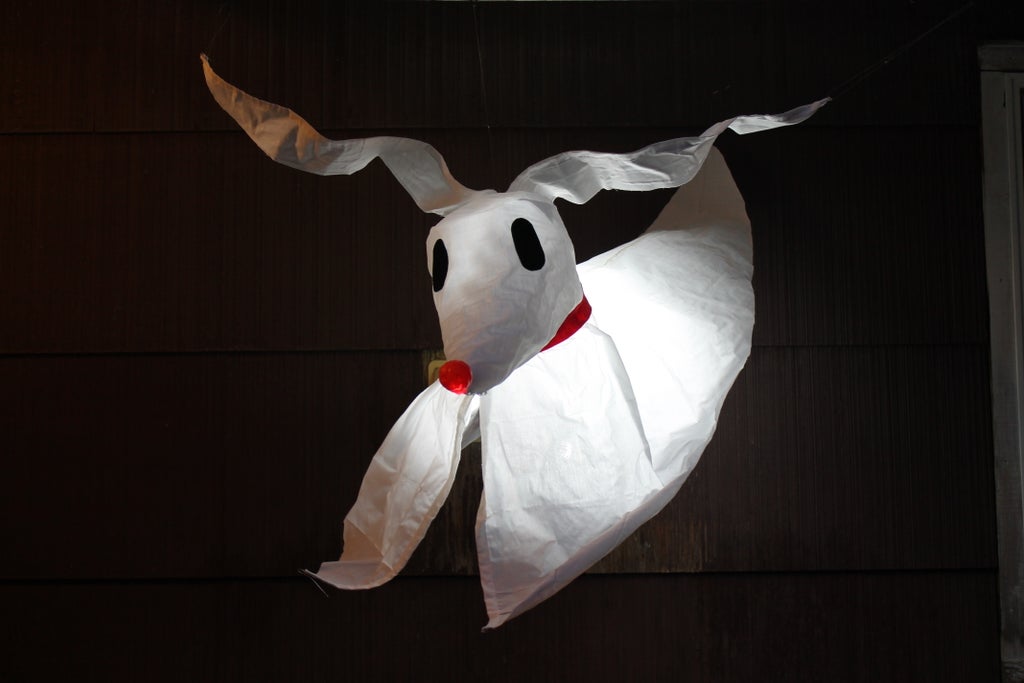 Zero From The Nightmare Before Christmas 6 Steps With Pictures Instructables Zero From The Nightmare Before Christmas