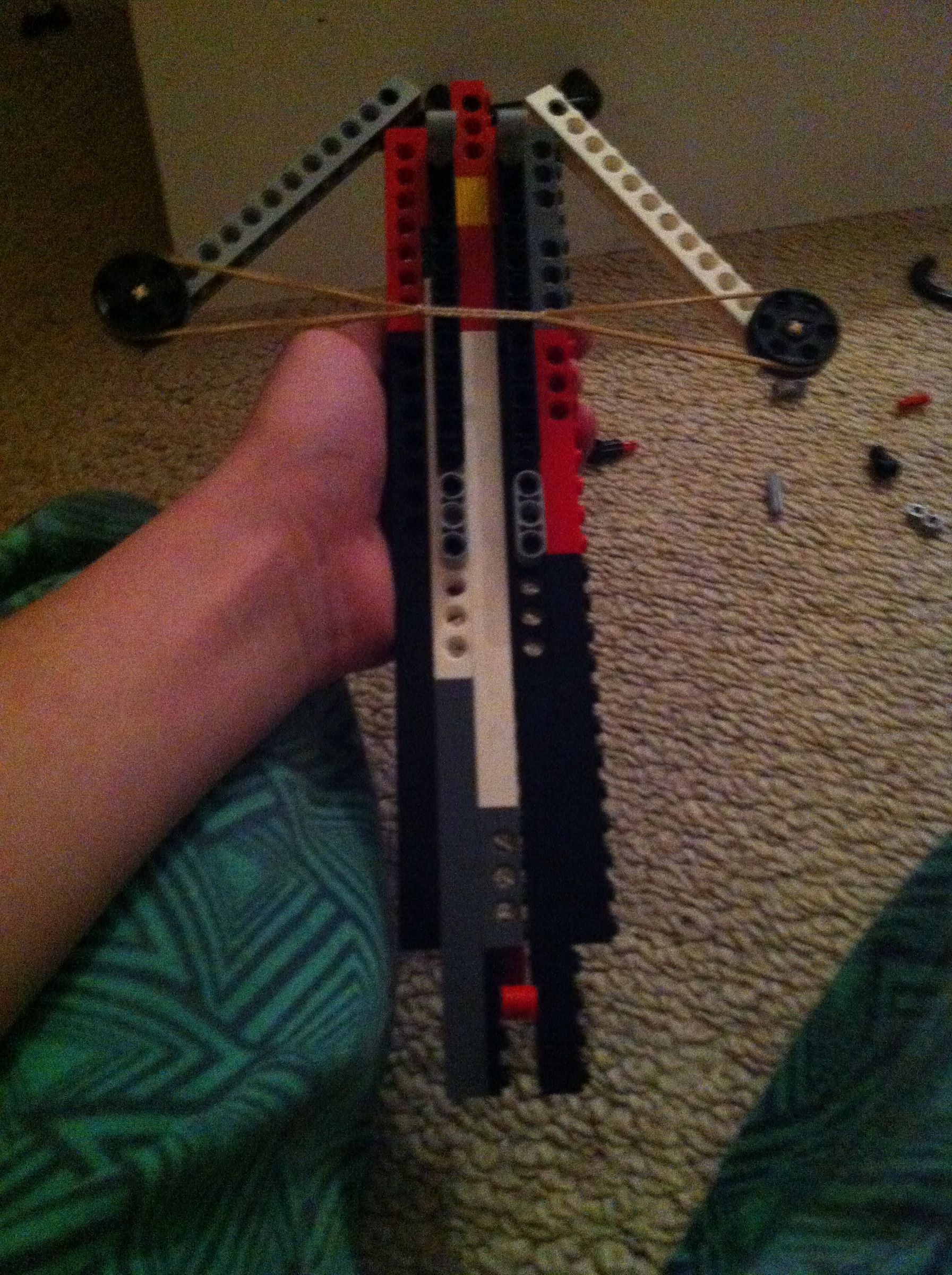 DIY guide for Lego Crossbow with step-by-step instructions