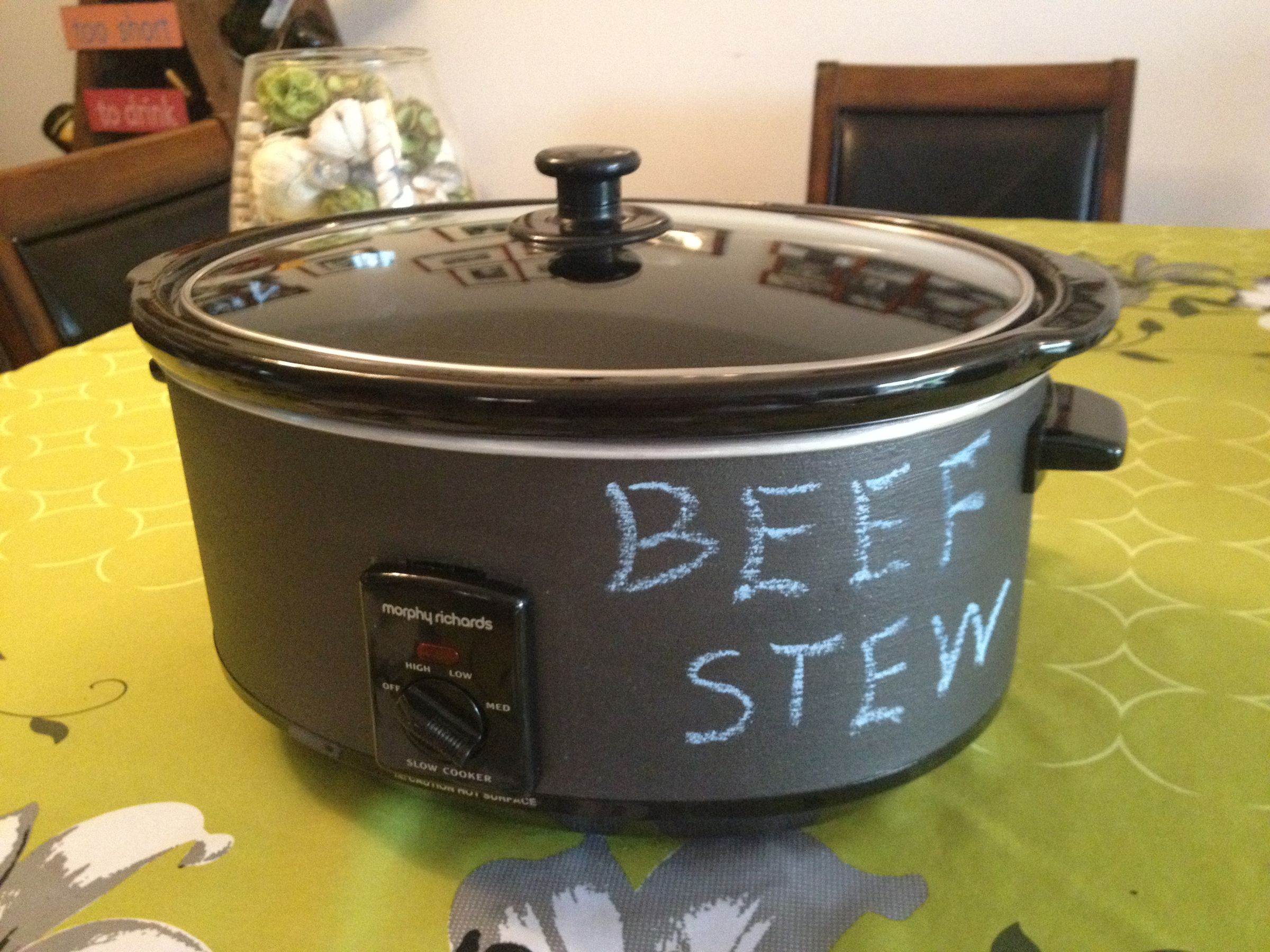 Chalkboard Crock Pot 6 Steps (with Pictures) Instructables