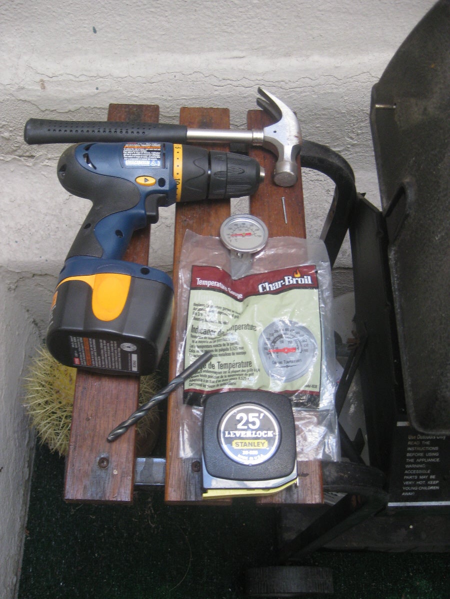Installing a Temperature Gauge in a Gas Grill 5 Steps (with Pictures
