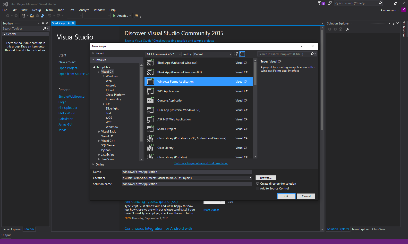 C Windows Form Hello World 4 Steps Instructables