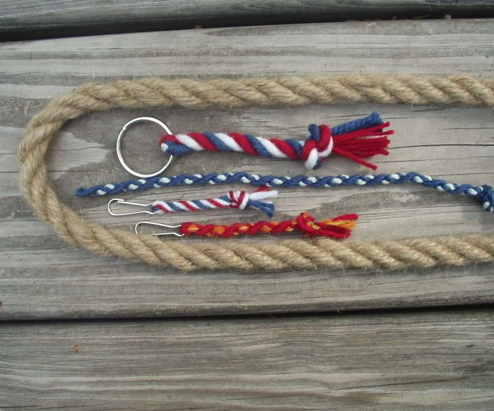 Rope Making With a Hand Powered Drill