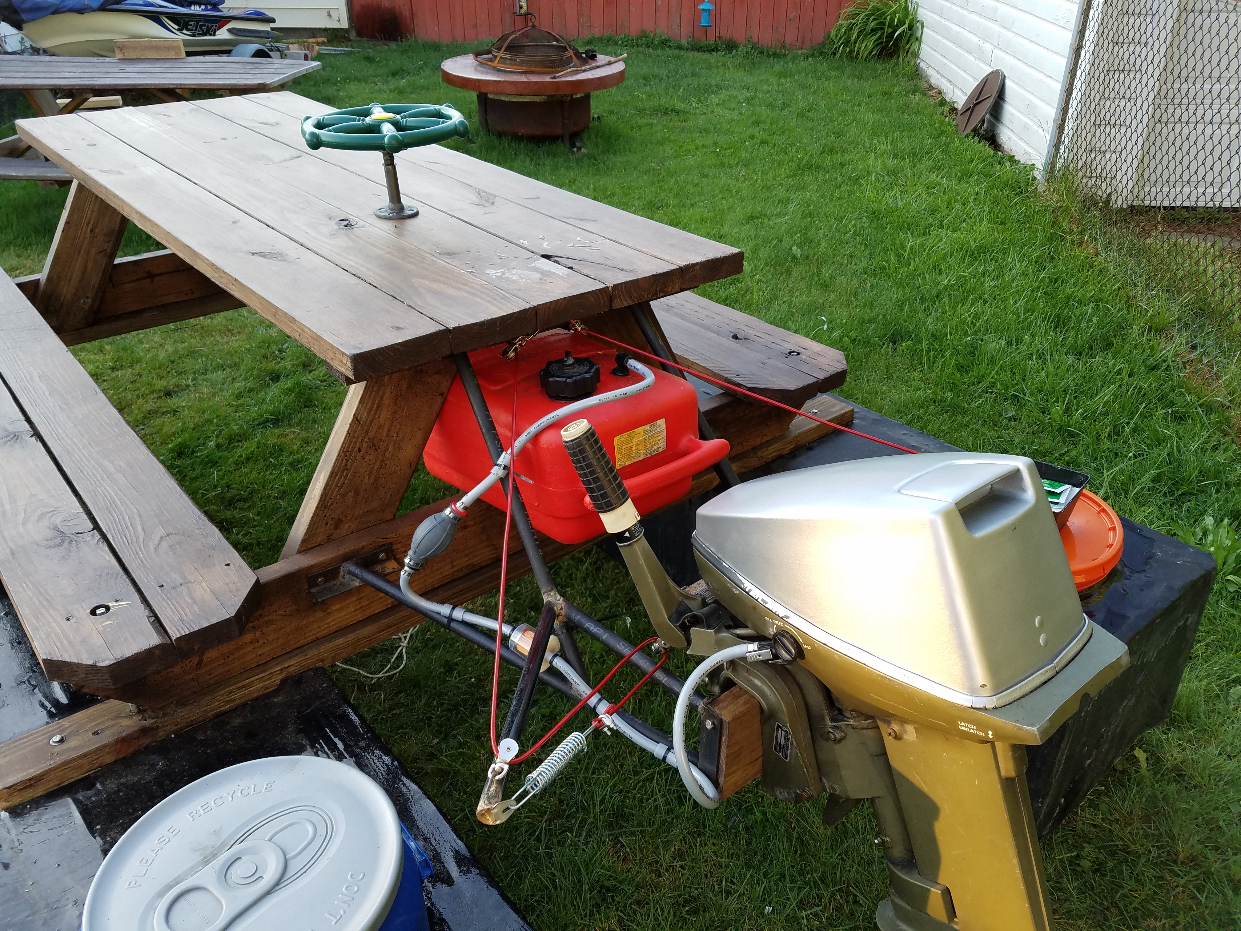 Pontoon Boat Picnic Table 8 Steps (with Pictures) Instructables