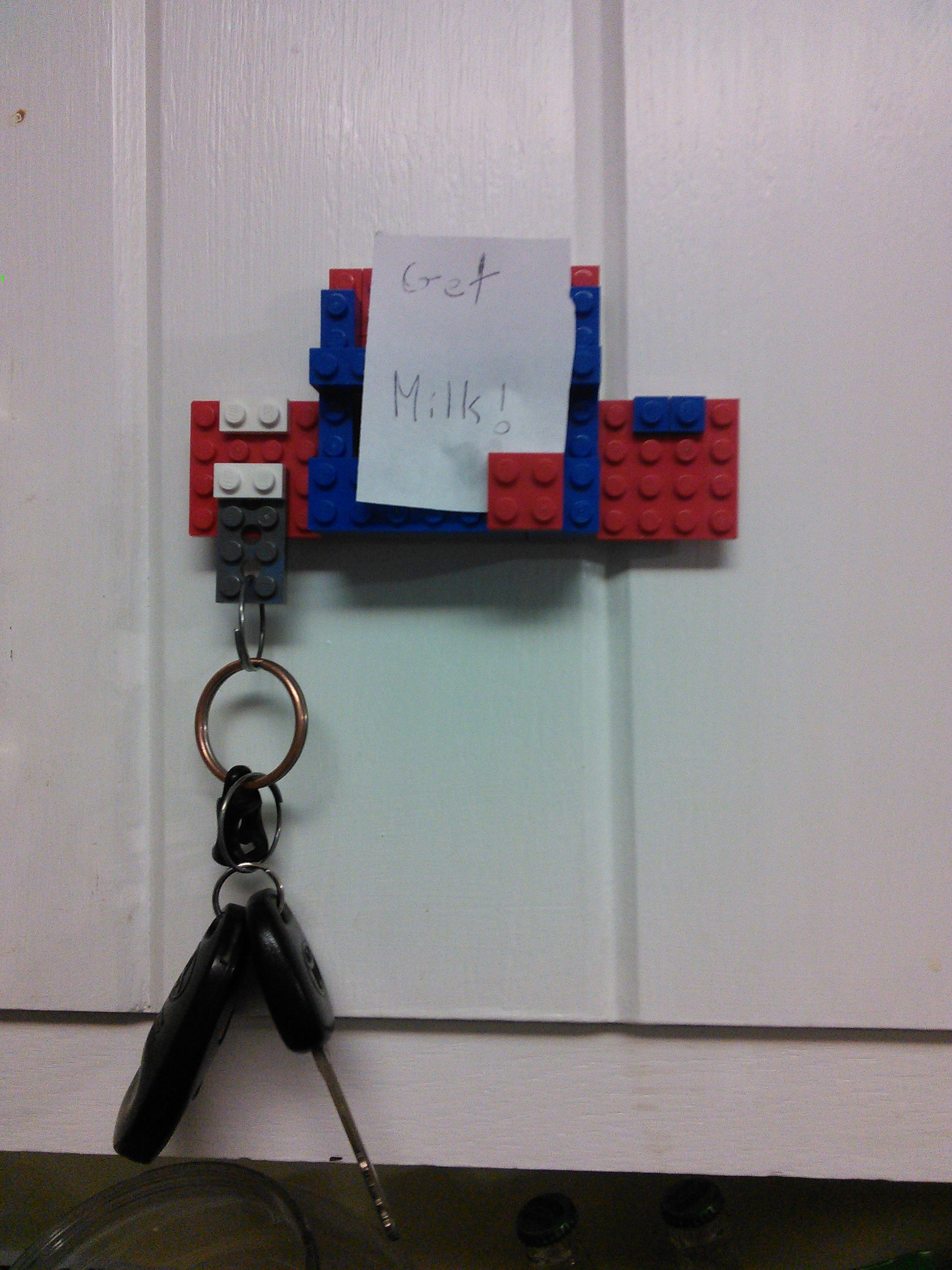 Lego Key Holder Instructables