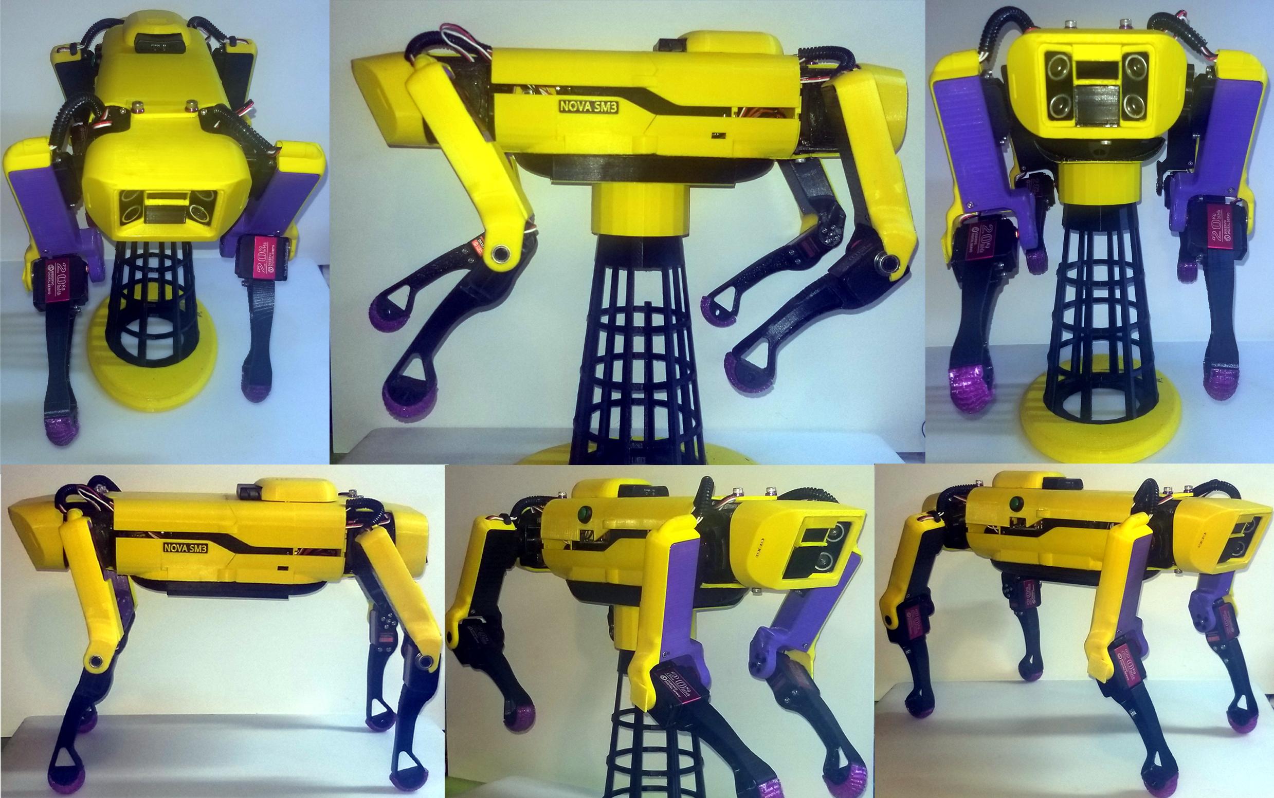 Nova Spot Micro 3 A Spot Mini Clone Quadruped Robot Dog 7 Steps With Pictures Instructables