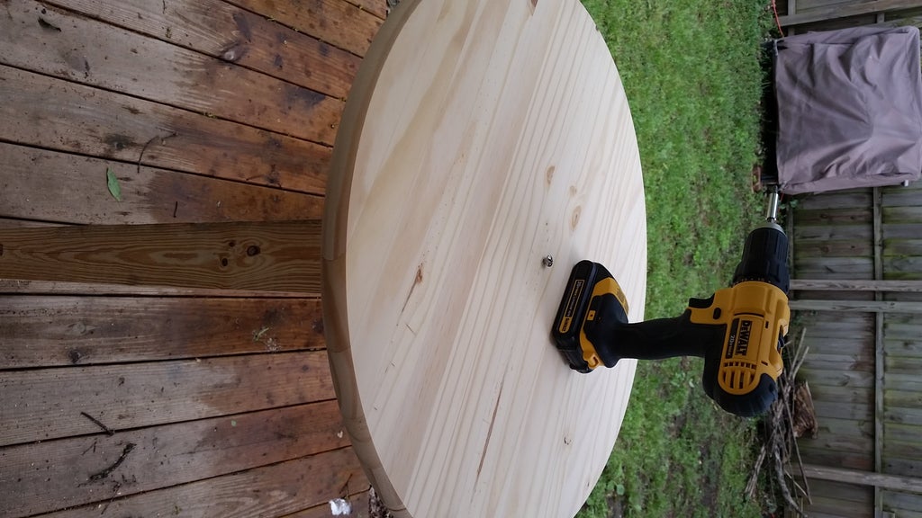 Bar Height Pub Table 7 Steps With Pictures Instructables Bar Height Pub Table 7 Steps, Round Pub Table Plans