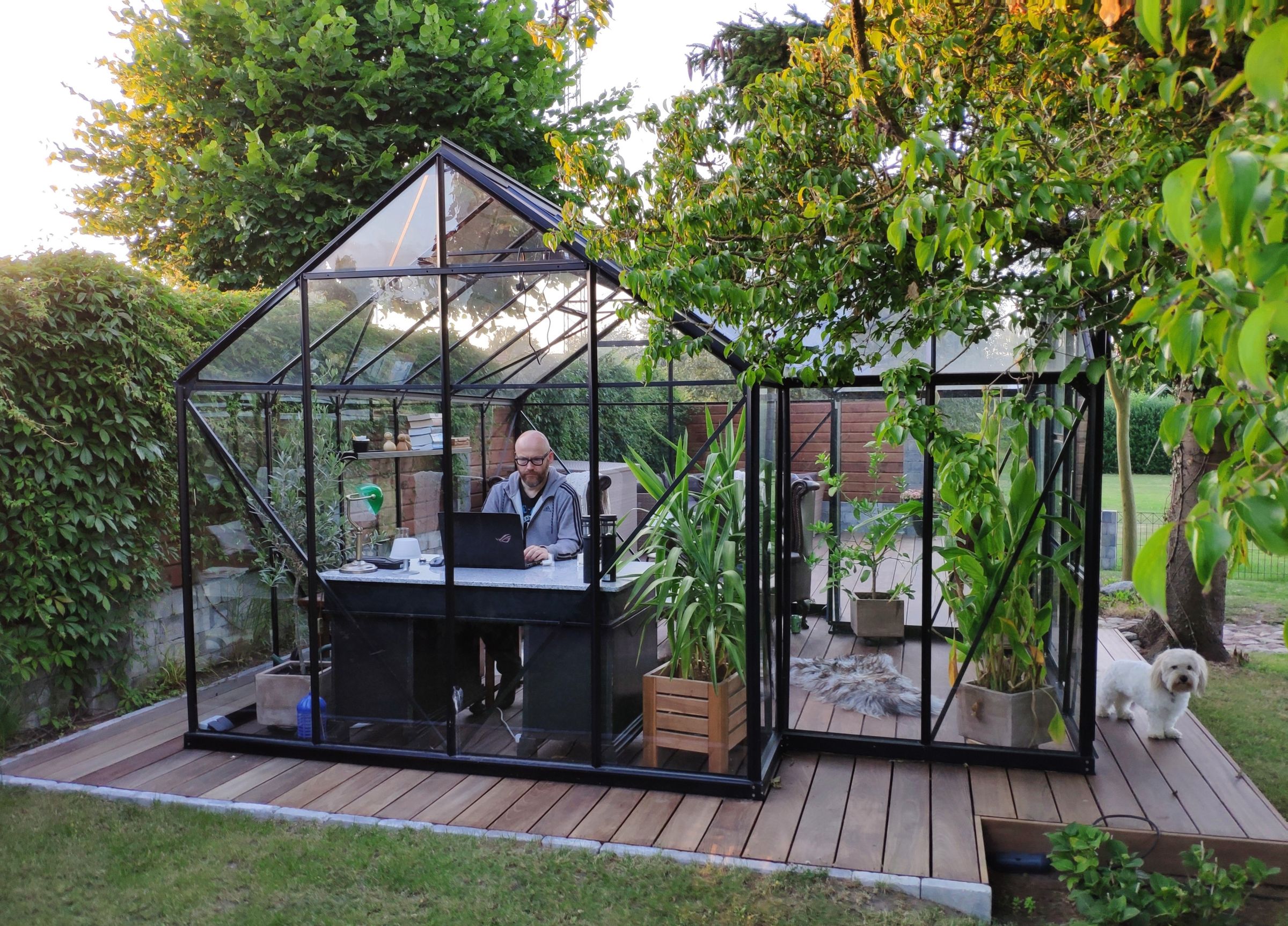 Garden Deck With Greenhouse 15 Steps (with Pictures) Instructables