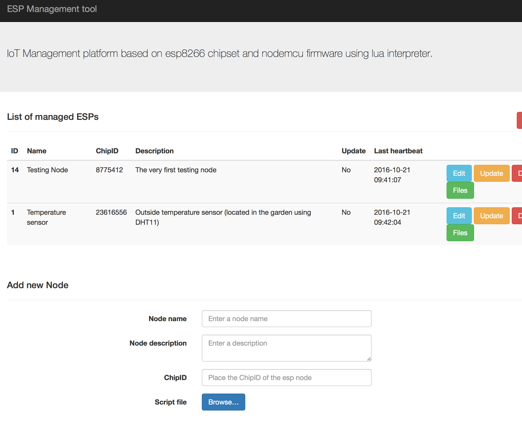 DIY guide for ESP8266 OTA LUA with WEB UI MANAGEMENT / Nodemcu firmware with step-by-step instructions