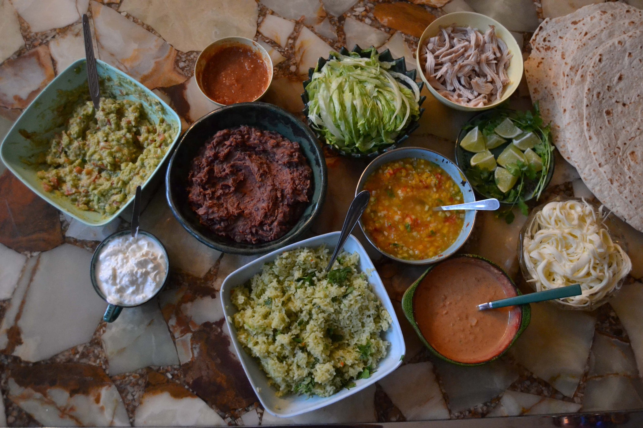 Burritobuffet With Everything 9 Steps (with Pictures) Instructables