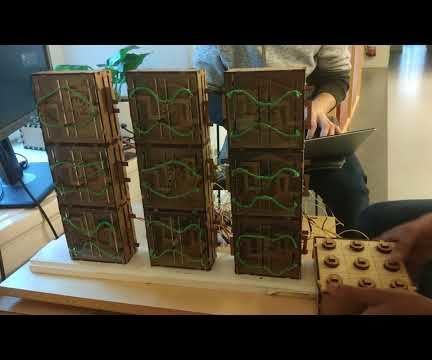 DIY guide for Interactive Tic-Tac Toe Game Controlled With Arduino with step-by-step instructions