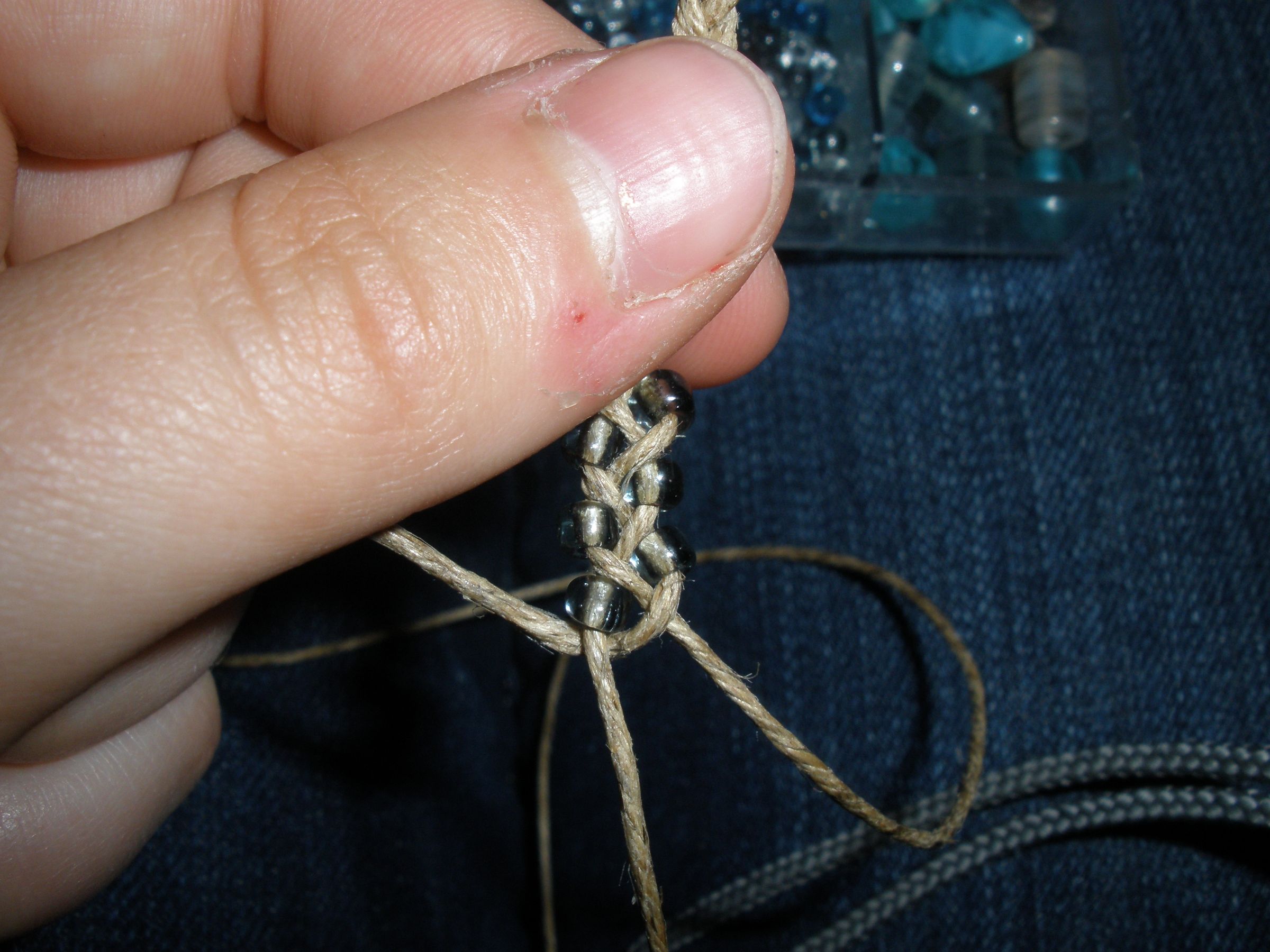 How to Make a Braided Bracelet Using Hemp Cord 6 Steps (with Pictures