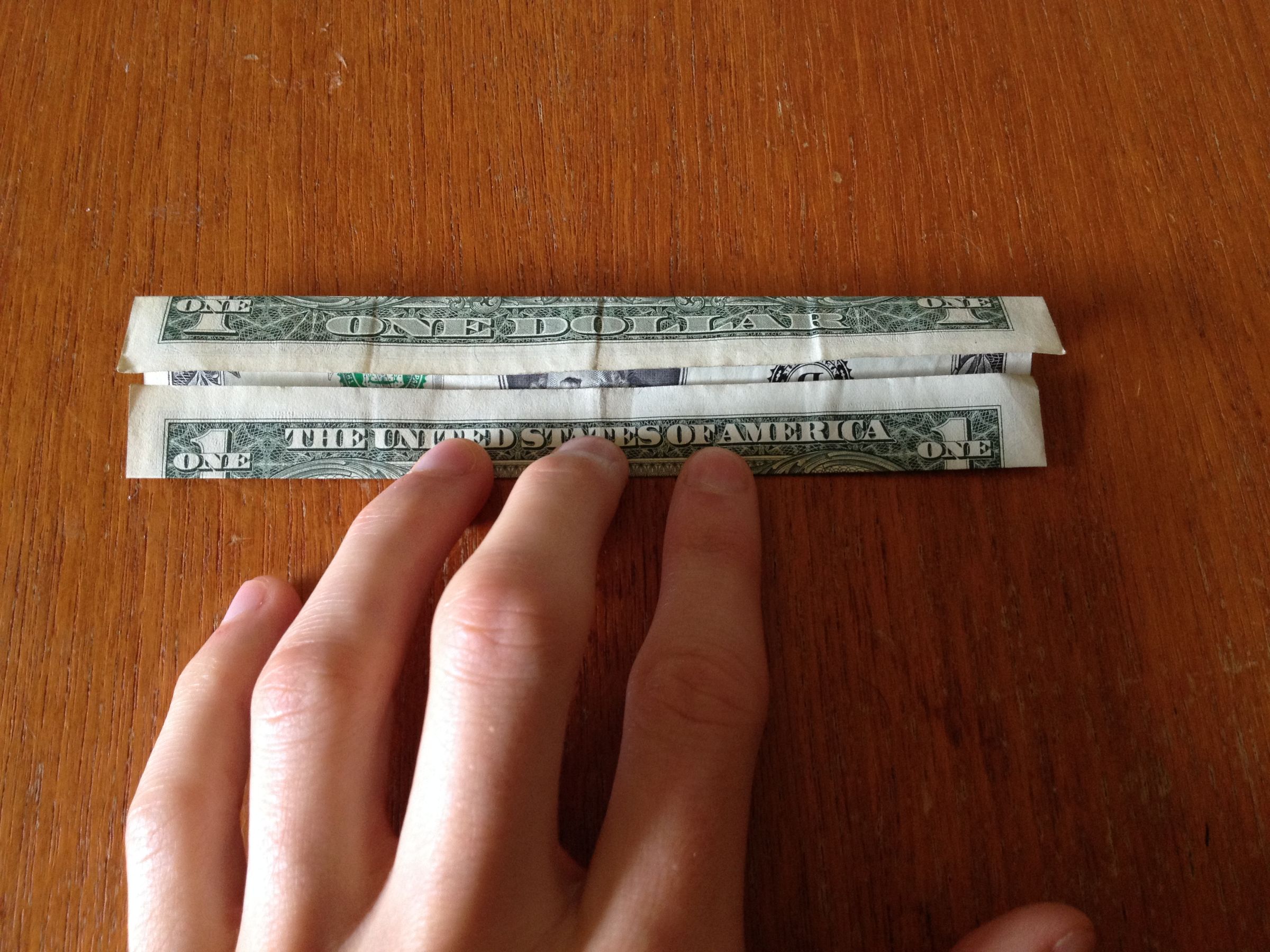 Dollar Bill Origami Shirt and Tie 15 Steps (with Pictures