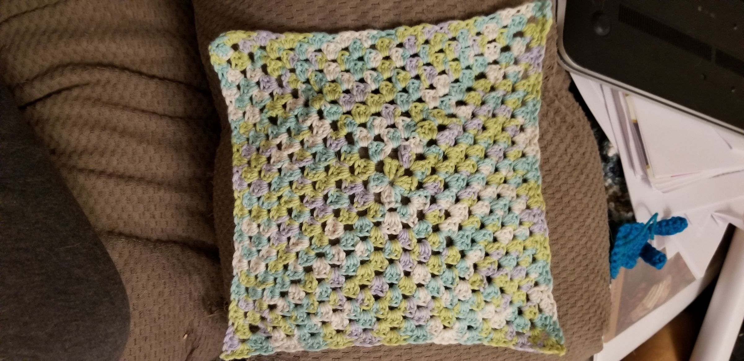 How To Crochet A Granny Square 3 Steps With Pictures Instructables