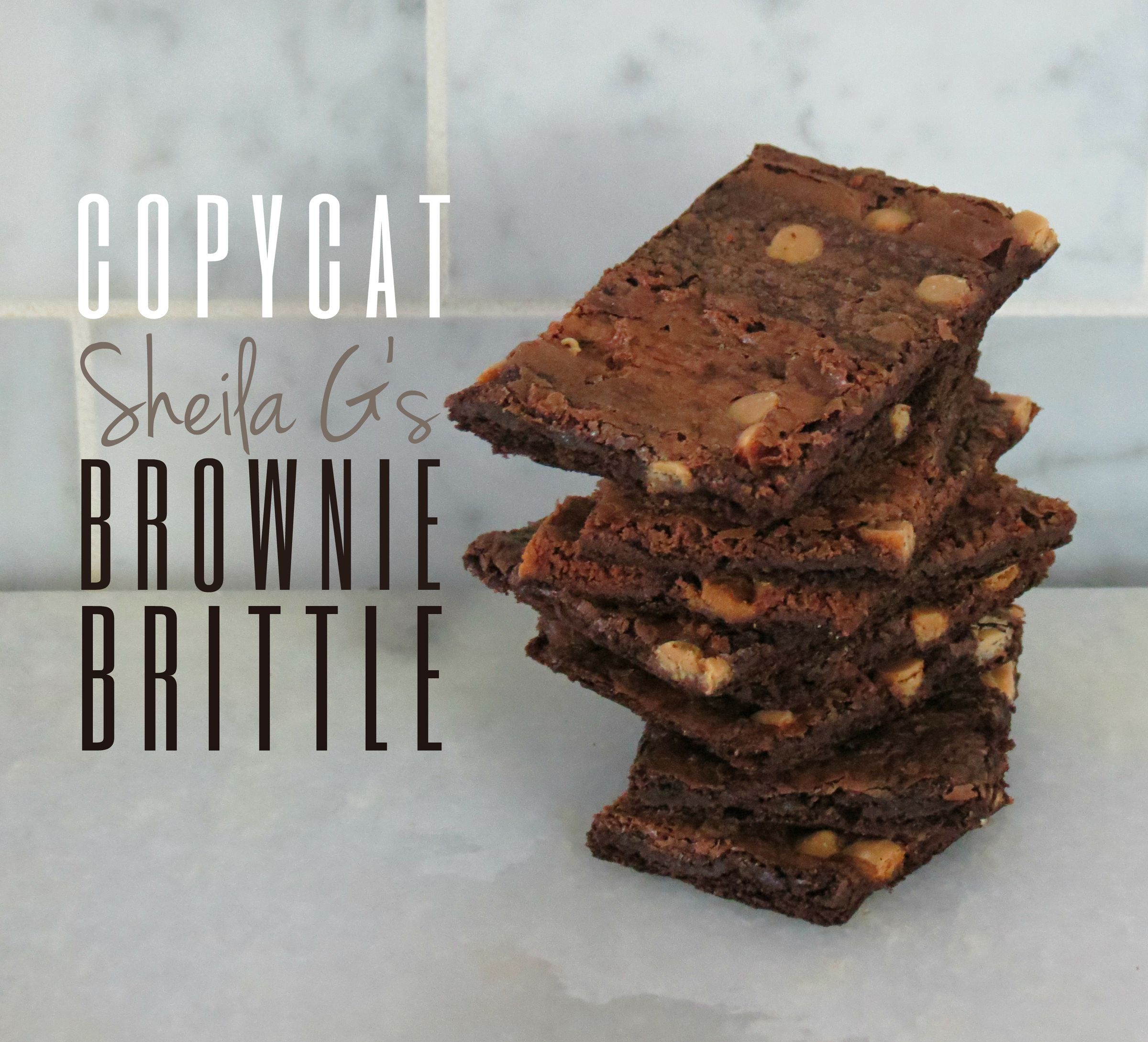 Copycat Sheila G's Brownie Brittle 5 Steps (with Pictures) Instructables