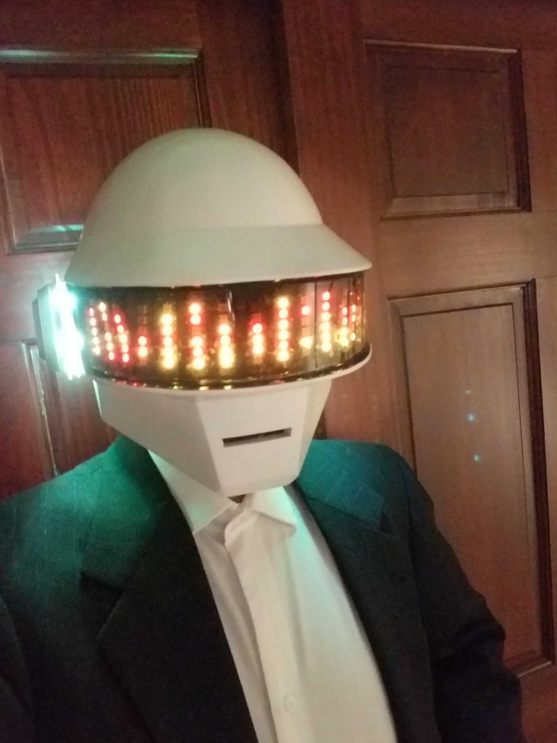 Daft Punk Helmet Build (Arduino Style 