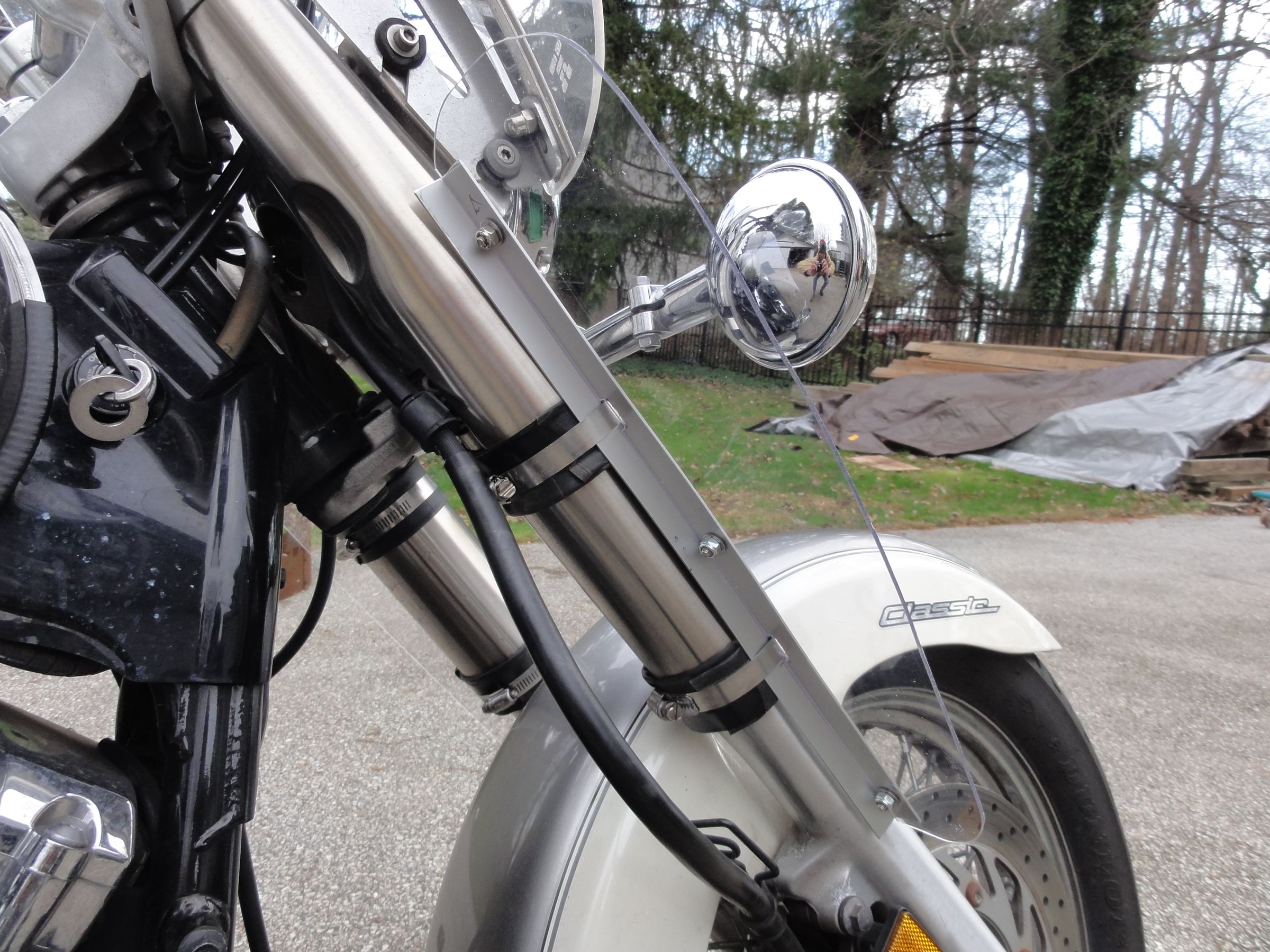 Motorcycle Lowers (low Deflectors) 6 Steps (with Pictures