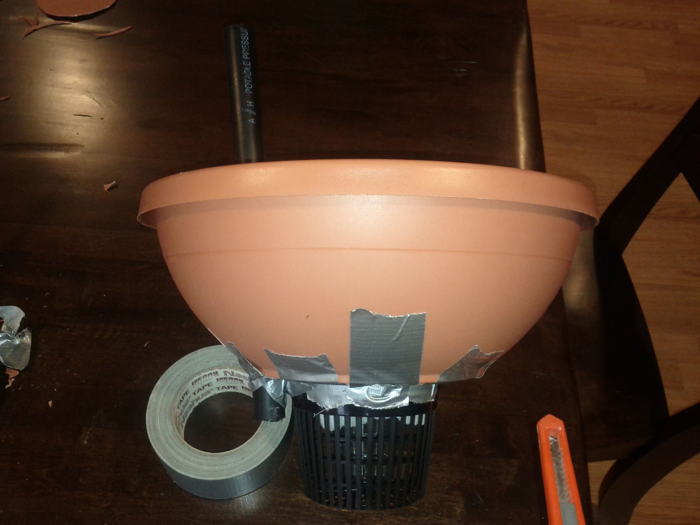 Self Watering Pot Insert for Large Pot 3 Steps Instructables