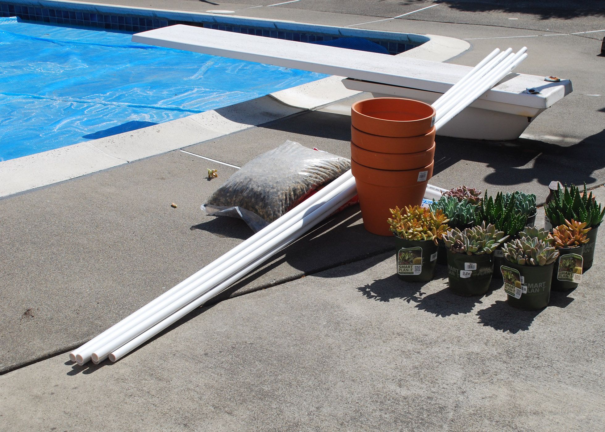PVC Pipe and Potted Plant Chuppah Frame 6 Steps Instructables
