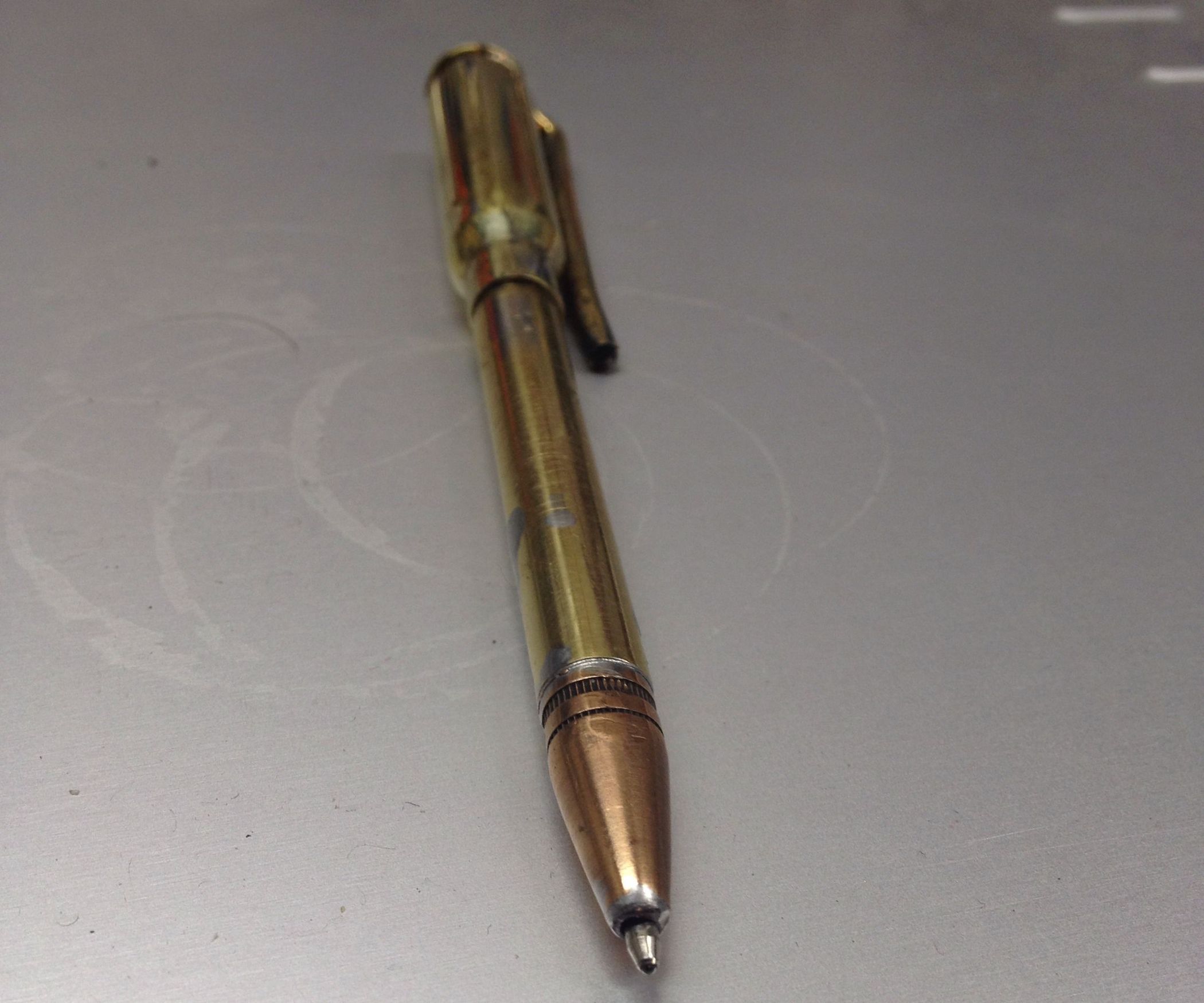 Handmade Bullet Pen 5 Steps Instructables