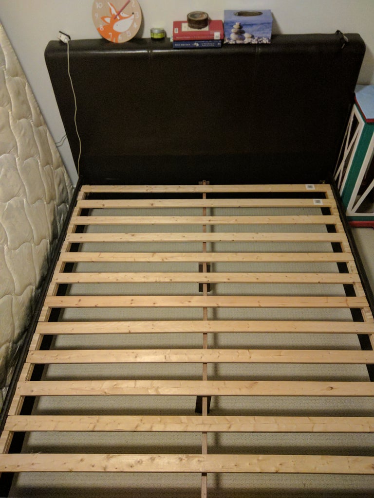 Bed Slats Improvement 3 Steps With Pictures Instructables Bed Slats Improvement 3 Steps With, How To Build A Slat Bed