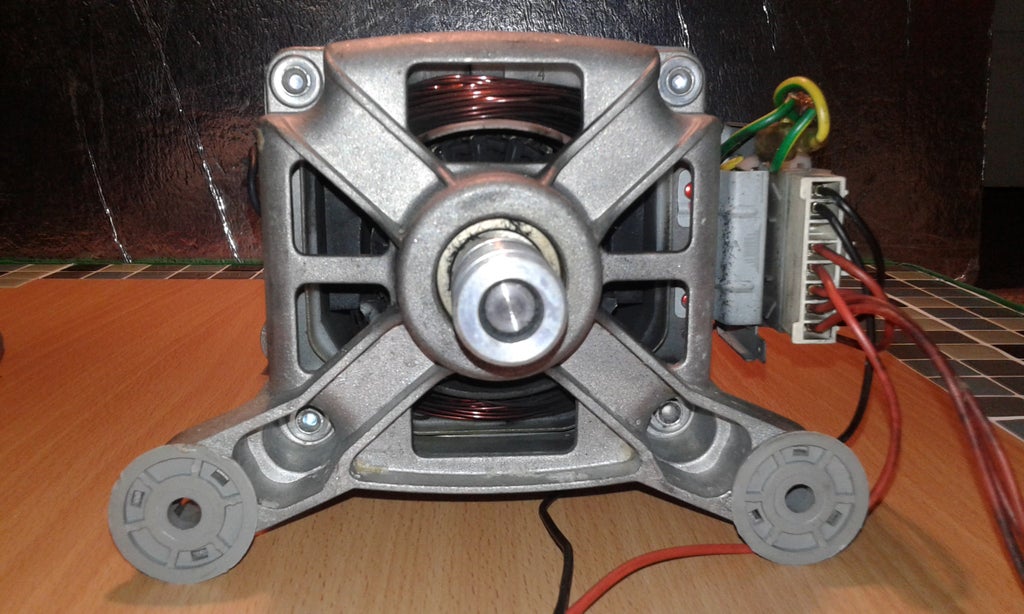 How To Use A Washing Machine Motor 6 Steps Instructables