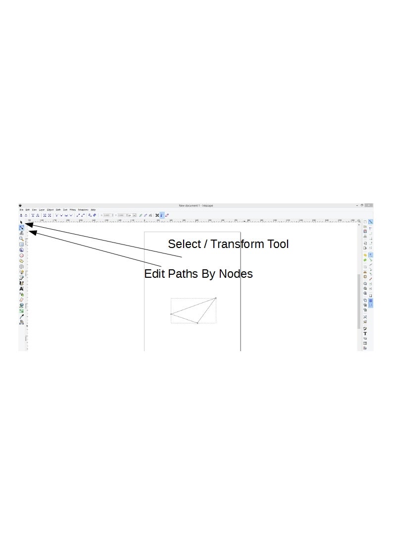 How to Make a Triangle Shape in Inkscape? 13 Steps Instructables