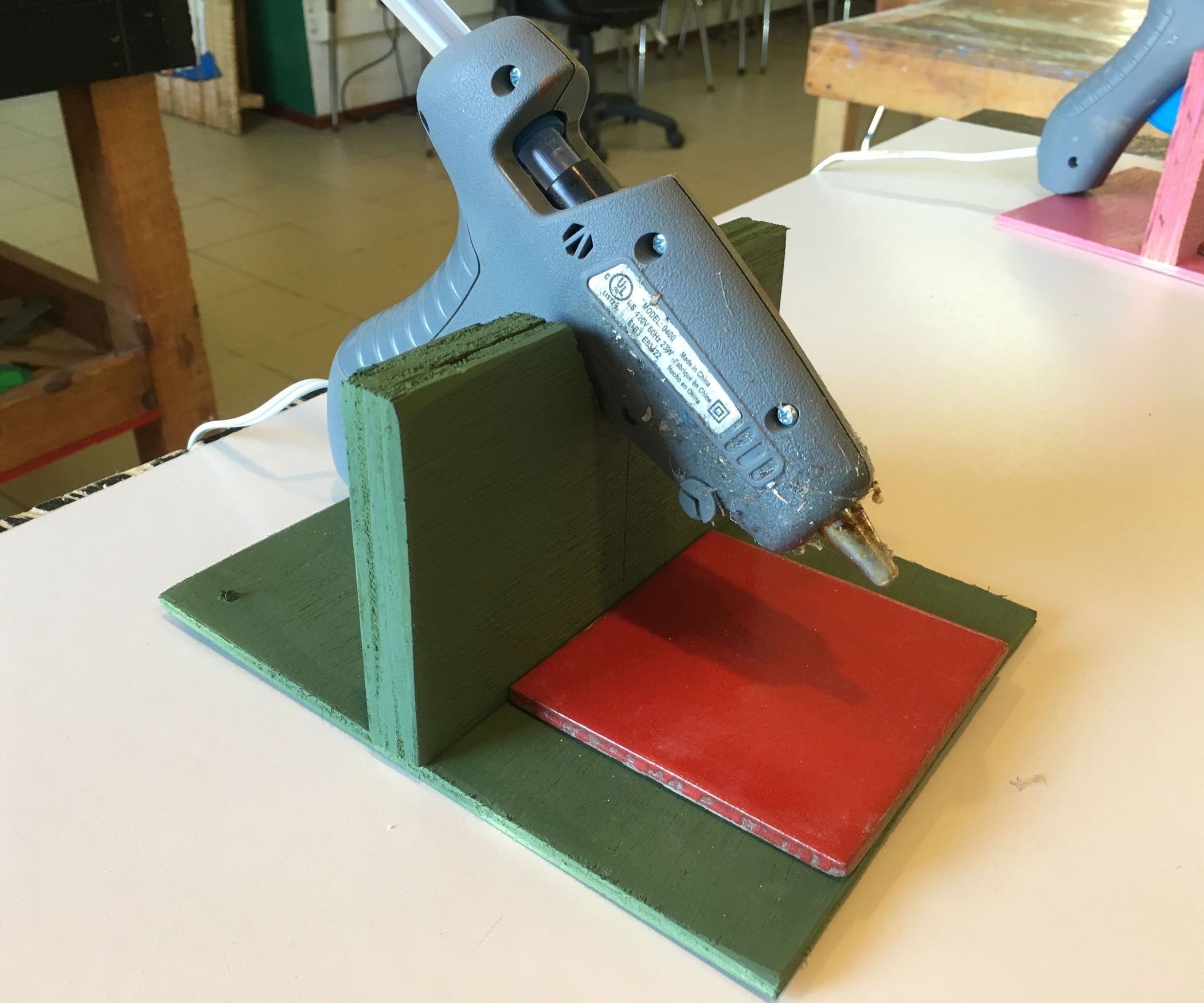 Hot Glue Gun Holder 4 Steps (with Pictures) Instructables