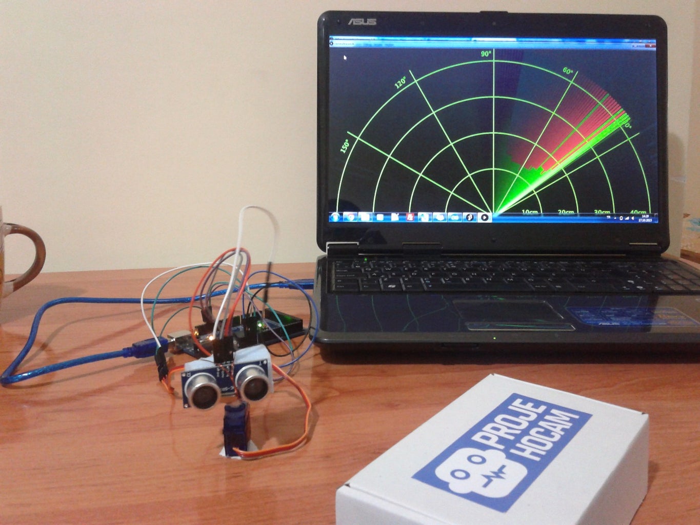 Arduino Ultrasonic Radar Project - Instructables