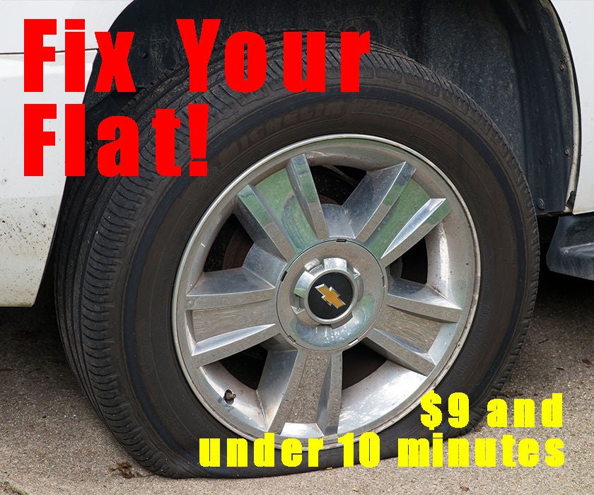 Fix a Punctured Tire 5 Steps (with Pictures) Instructables