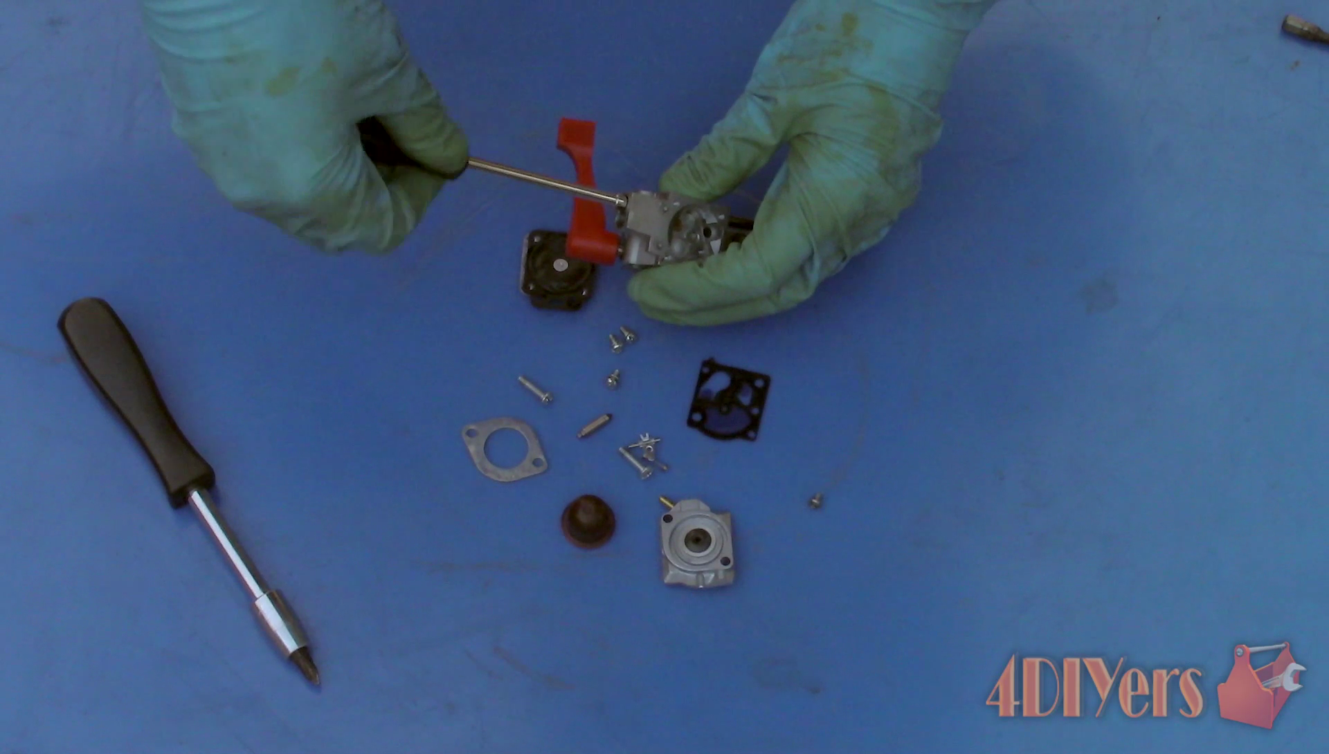 How to Clean a 2 Stroke Carburetor on a Leaf Blower 4 Steps (with