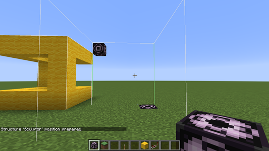 How To Use Structure Blocks For Building 7 Steps Instructables