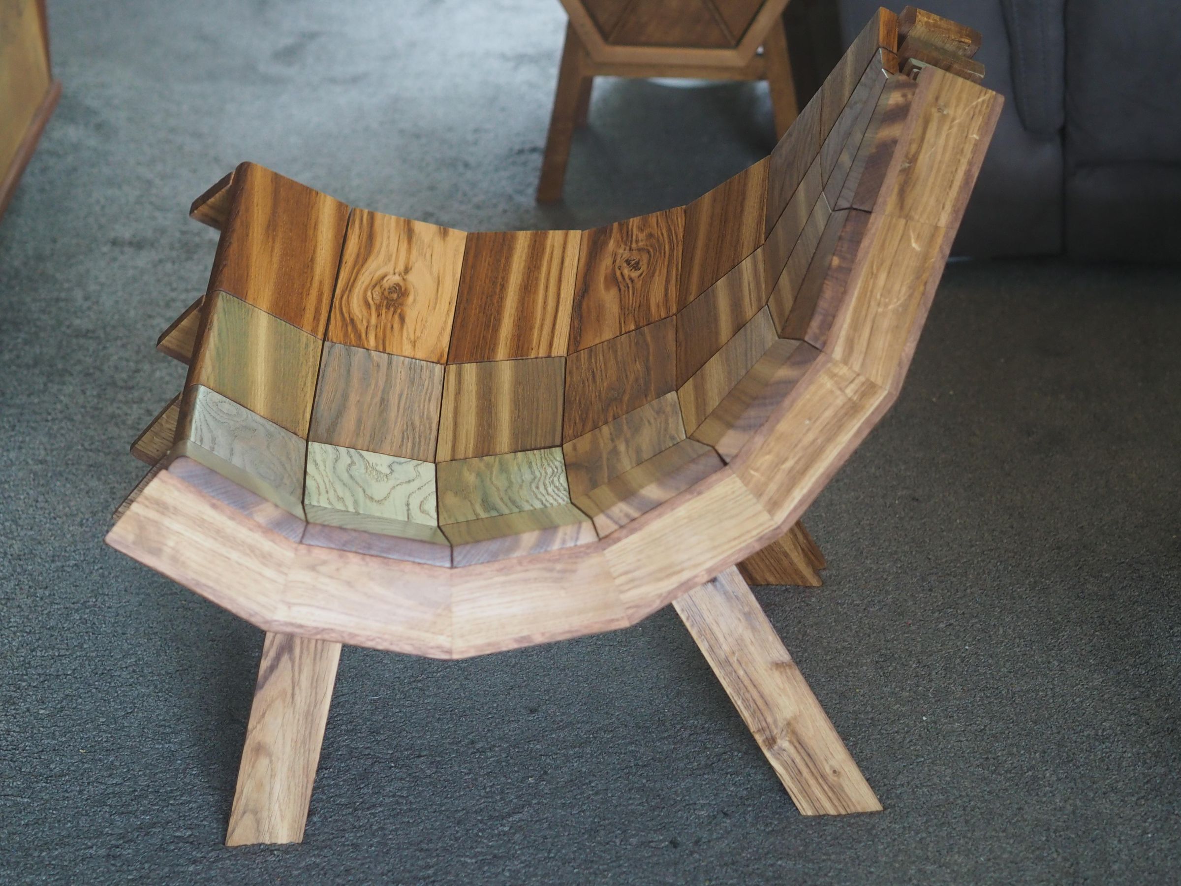 Faceted Curved Wooden Chair 12 Steps (with Pictures) Instructables